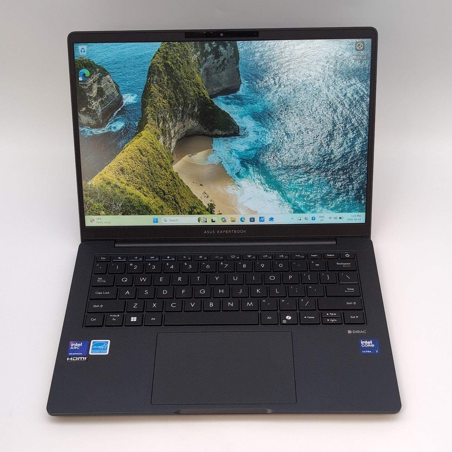 Asus ExpertBook B3 B3405CCA 14″ Core Ultra 7 255H 4.9GHz 32GB RAM 500GB SSD