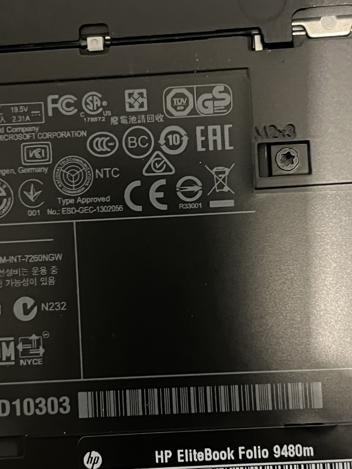 HP EliteBook Folio 9480m 14″ Laptop Intel Core i5-4310U 2.0GHz SSD
