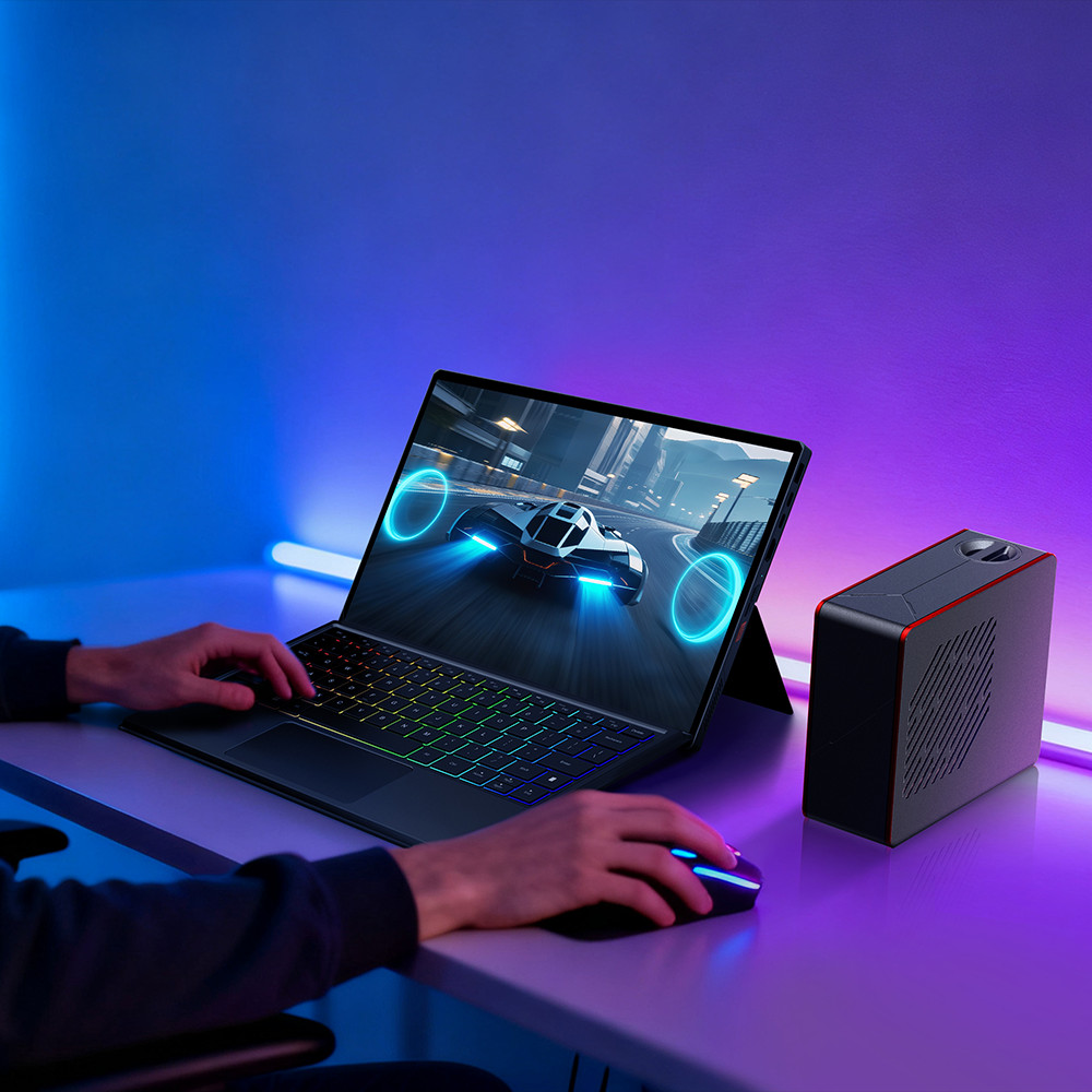 OneXPlayer Super X Gaming & AI 2-In-1 Tablet-Laptop 64G+1TB Water-Cooled Version