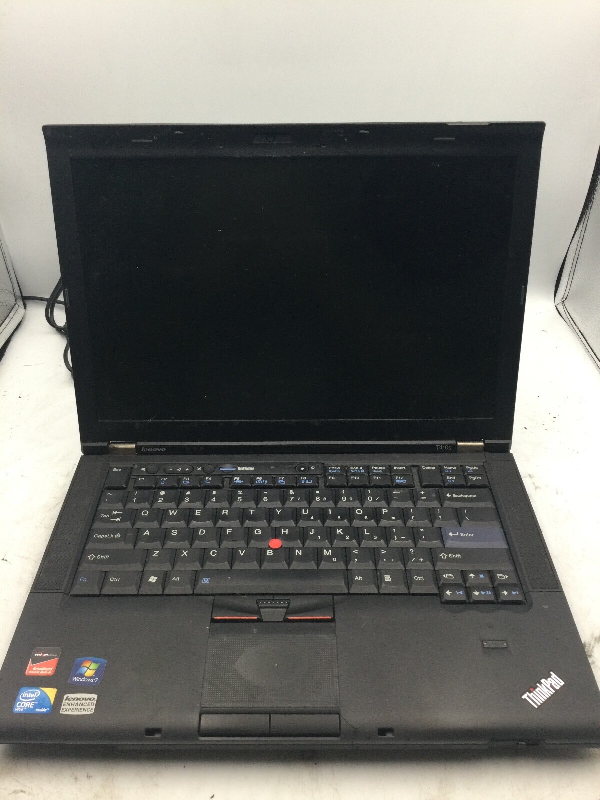 Lenovo ThinkPad T410S 14″ Laptop Intel Core i5 1st Gen. -NO POWER/BAD SCREEN- BB