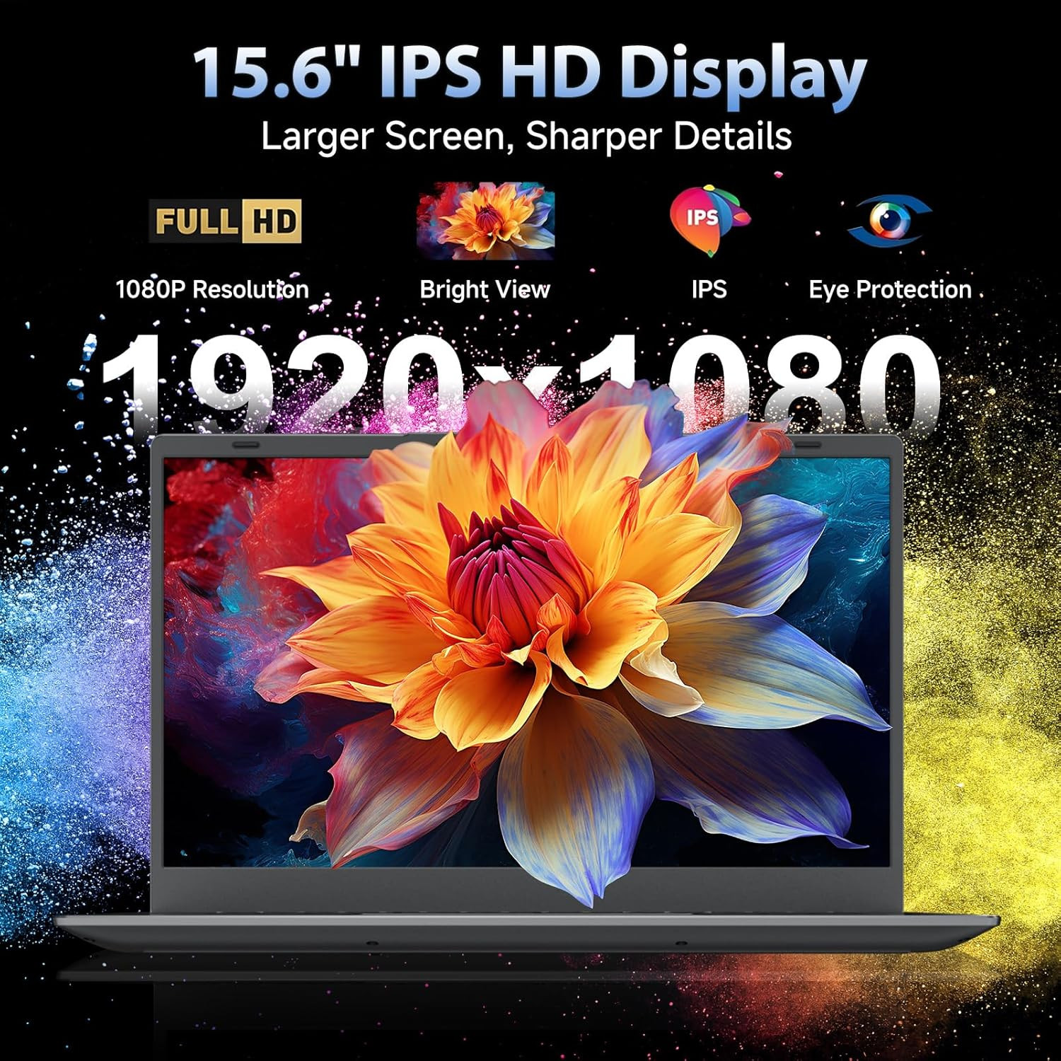 Laptop Computer, 16 GB RAM, 512 GB SSD, Pentium 6500Y Processor (Up to 3.4 Ghz),