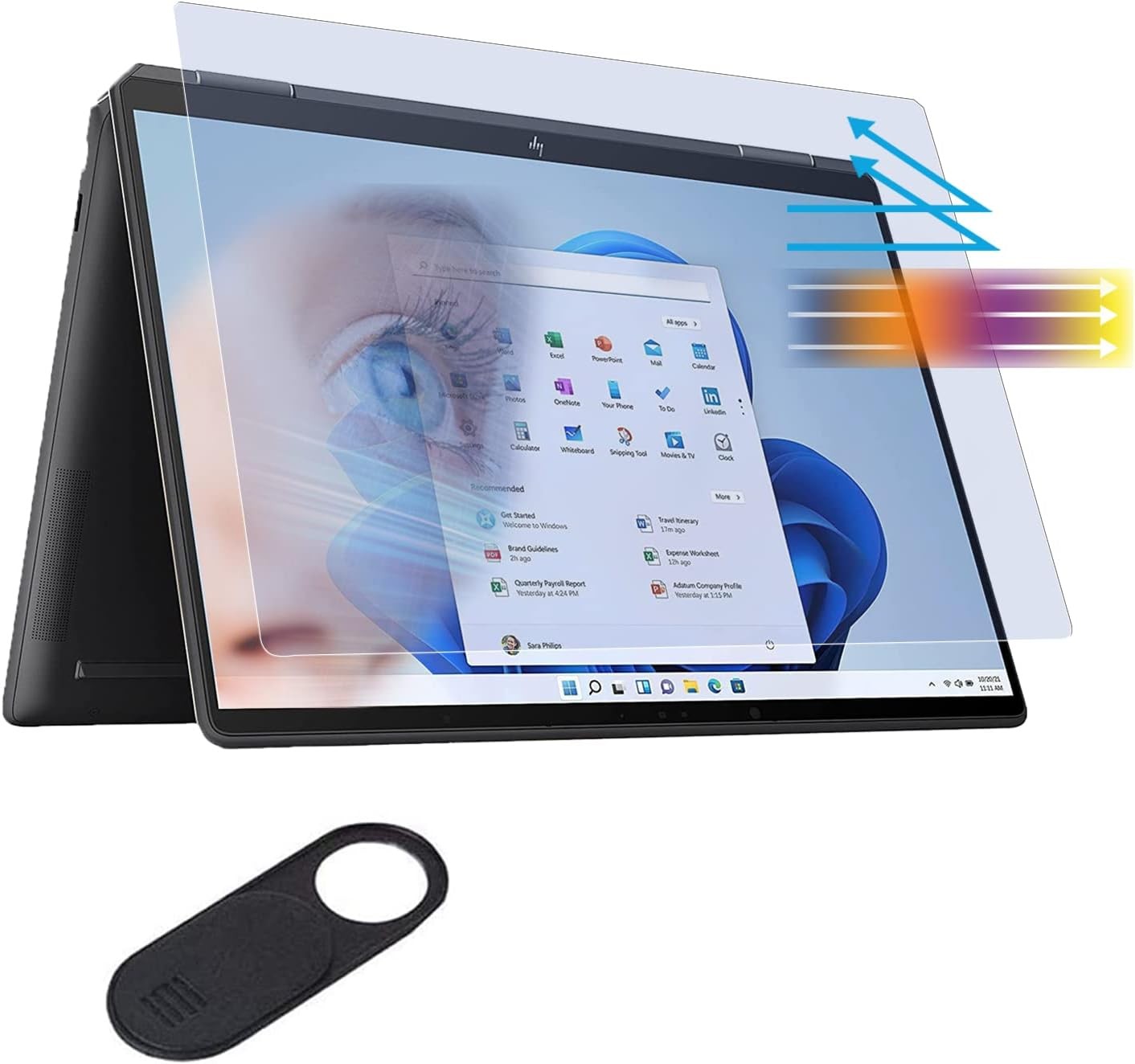 Anti-Blue Light Glare Screen Protector for HP OmniBook 5 16 and HP EliteBook 860