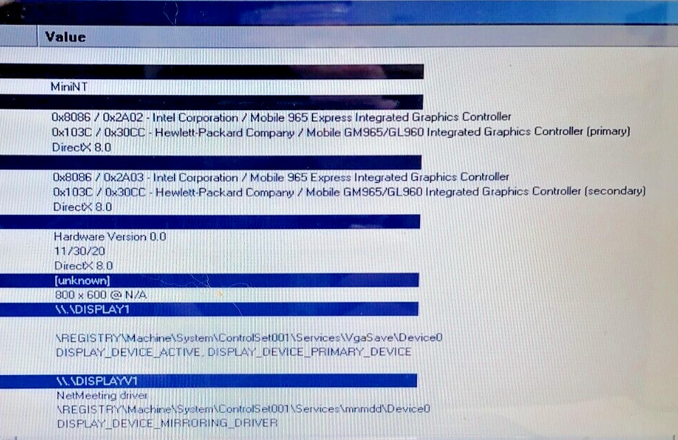FOR PARTS 15.4″ HP Pavilion DV6700 (Intel T5500/1.66 GHz/2 GB RAM/NO HDD)