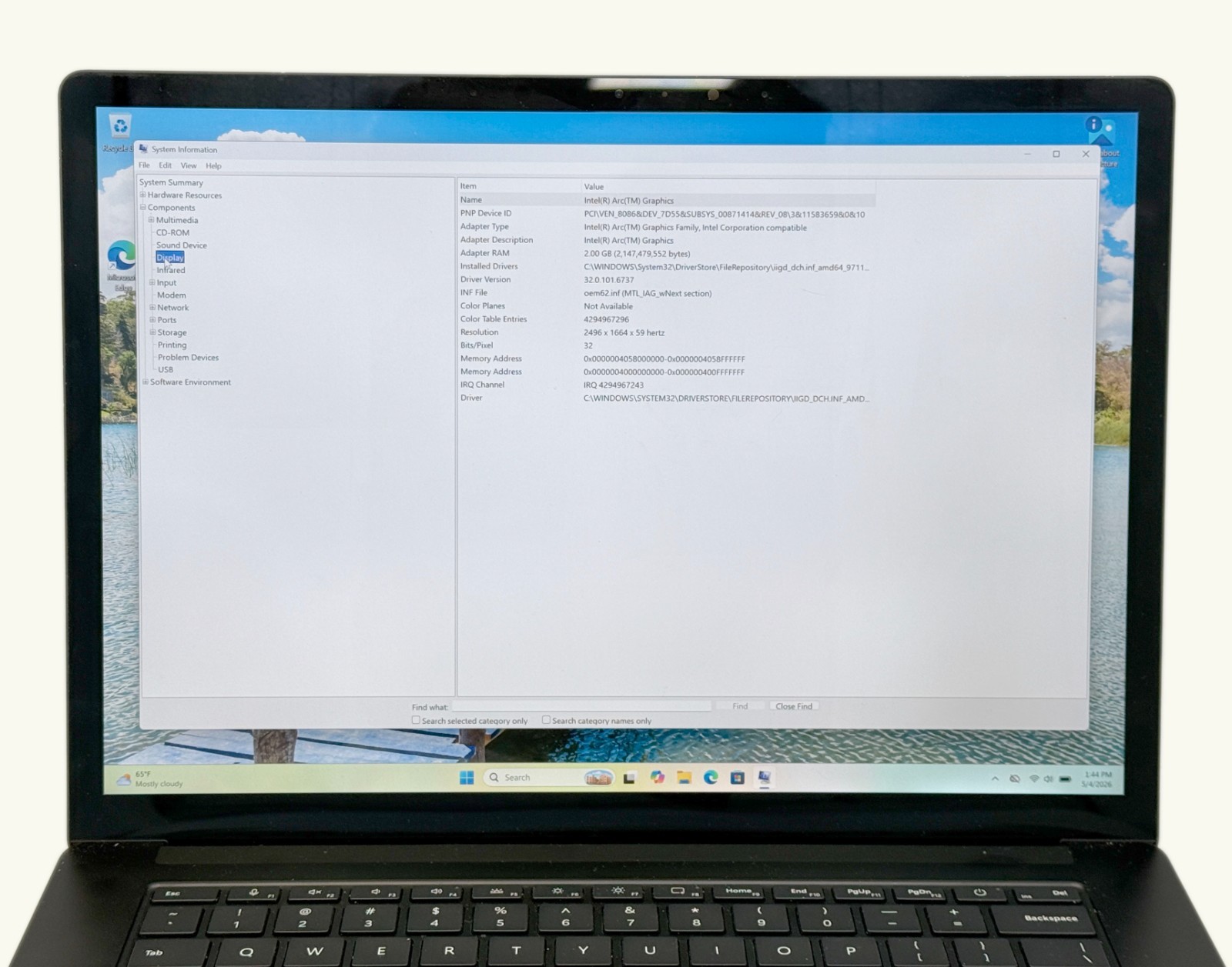 Microsoft Surface Laptop 6 Core Ultra 7 165H 3.8GHz 16GB RAM 512GB SSD – Win 11P