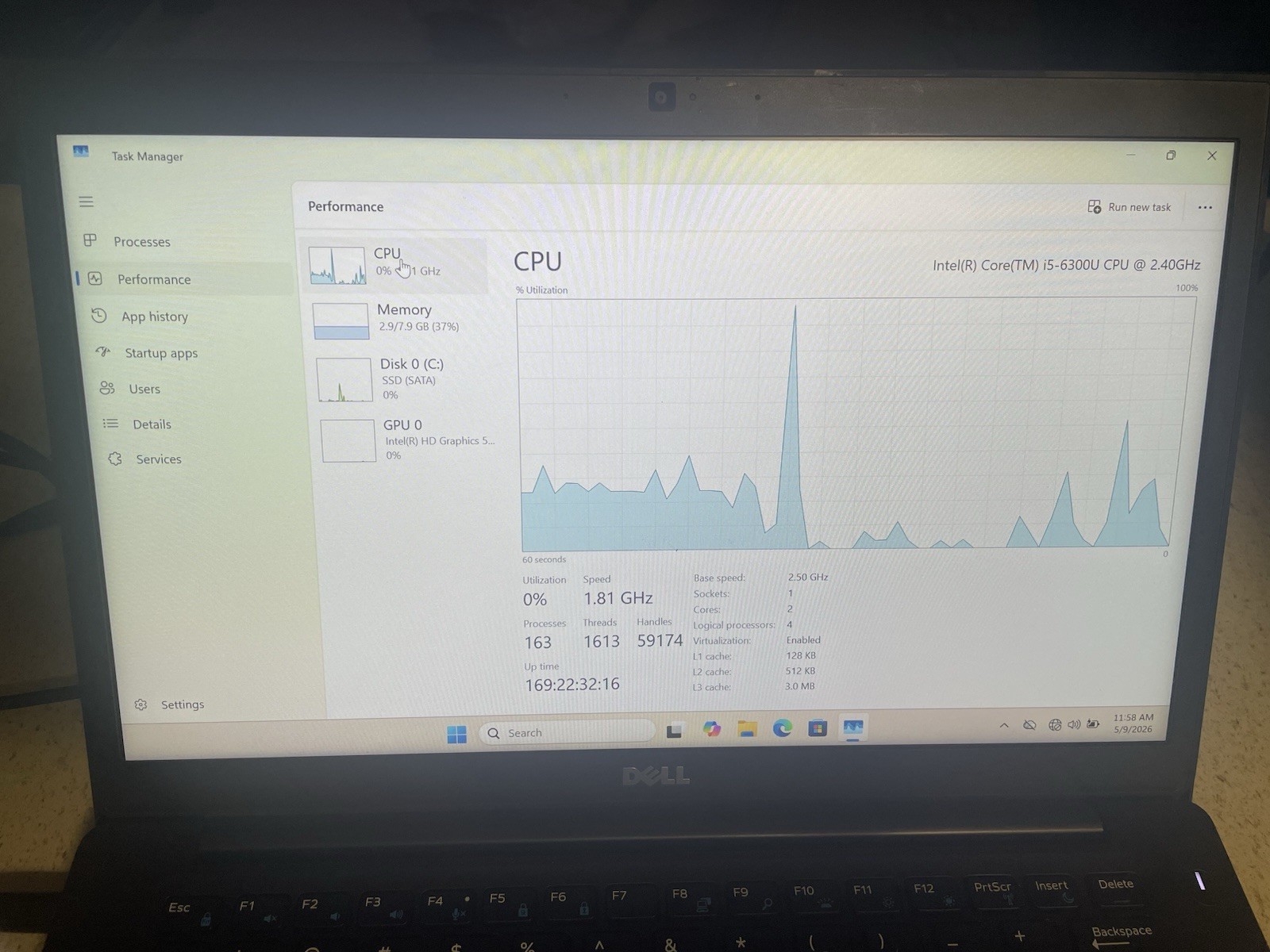 Dell Latitude 7480 14″ (256GB SSD, Intel Core I5 6th Gen, 2.40 GHz, 8GB)
