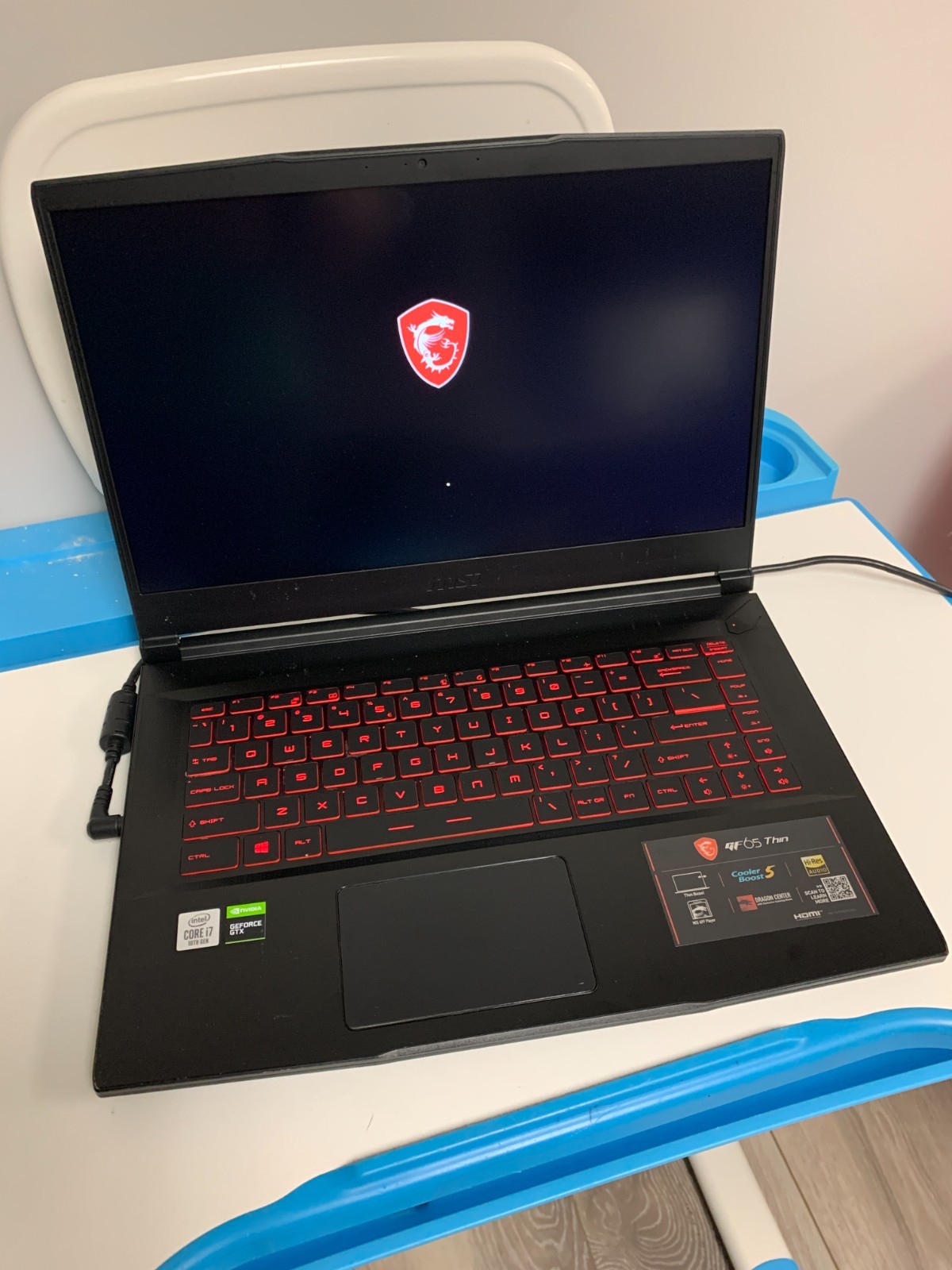 MSI GF65 Thin 9SD-837 Gaming Laptop i7-9750H 8GB 512GB SSD GTX 1660Ti