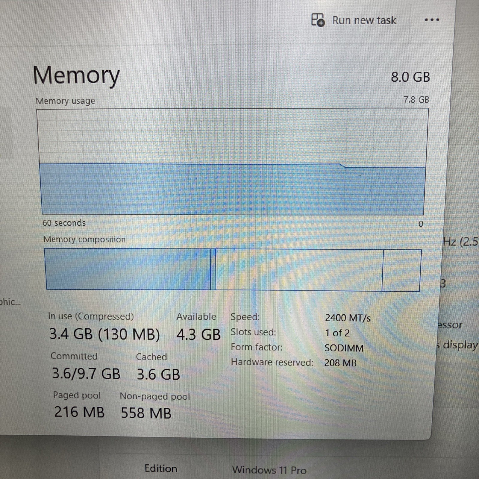 Dell Latitude 5591 i7-8850H 2.60 GHz 8Gb SSD 256Gb