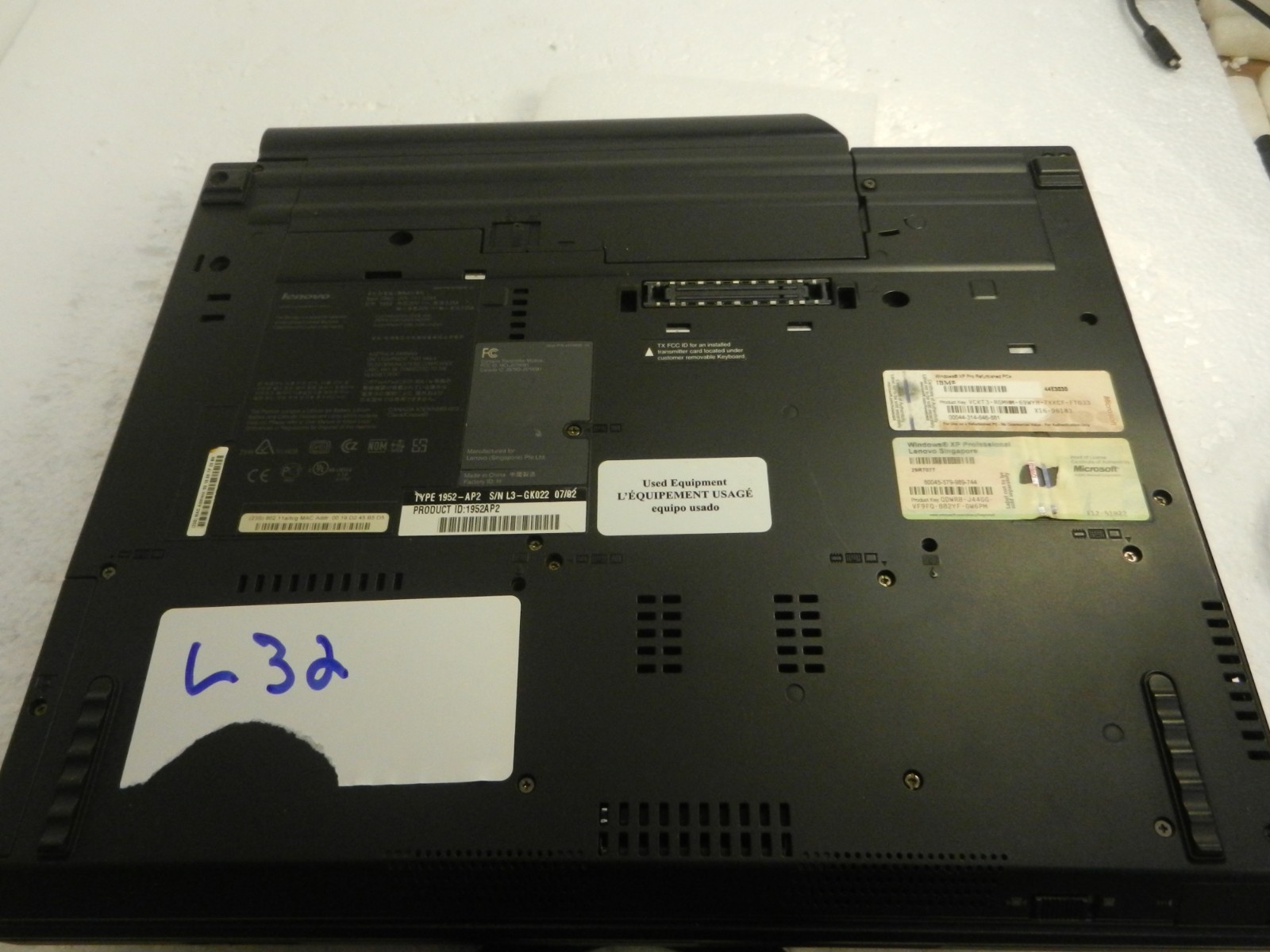 IBM 15″ Lenovo T60 Thinkpad – Core 2 Duo T2400 @ 1.83GHz / 1GB – LINUX MINT 13