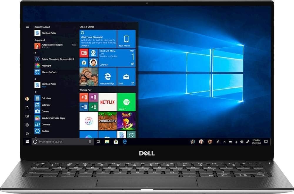 Dell XPS 13 7390 – FHD – i7-10710U – 8GB RAM – 256GB SSD – Silver