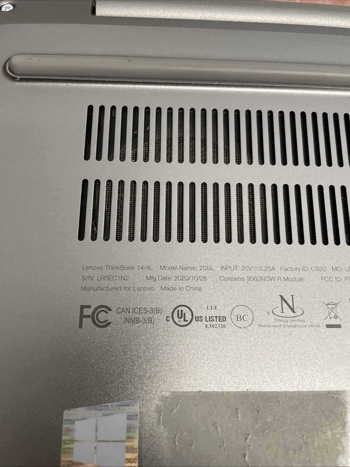 lenovo thinkbook 14-iil 20sl (20SL0016US)