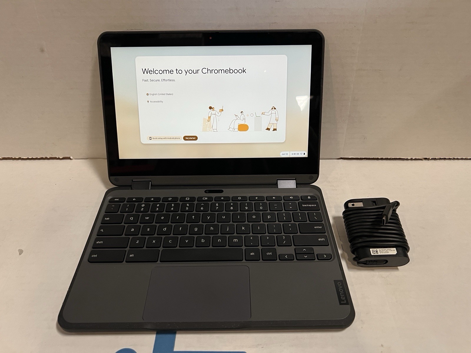 Lenovo Chromebook 500e Gen 3 82JB 11.6″ Touch 2-in-1 Celeron N5100 8GB 64GB eMMC