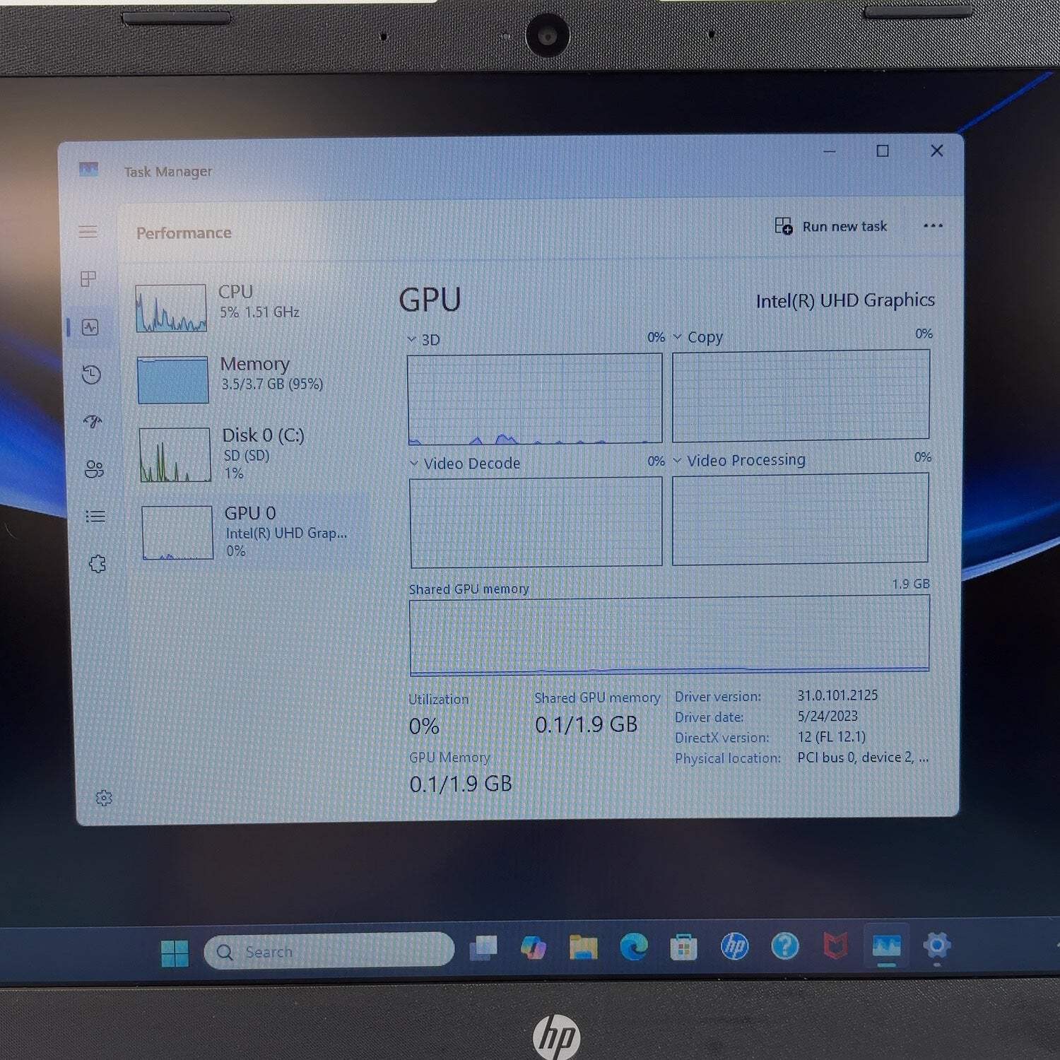 HP Laptop 14-dq3000dx Celeron N4500 1.1GHz 4GB RAM 64GB SSD