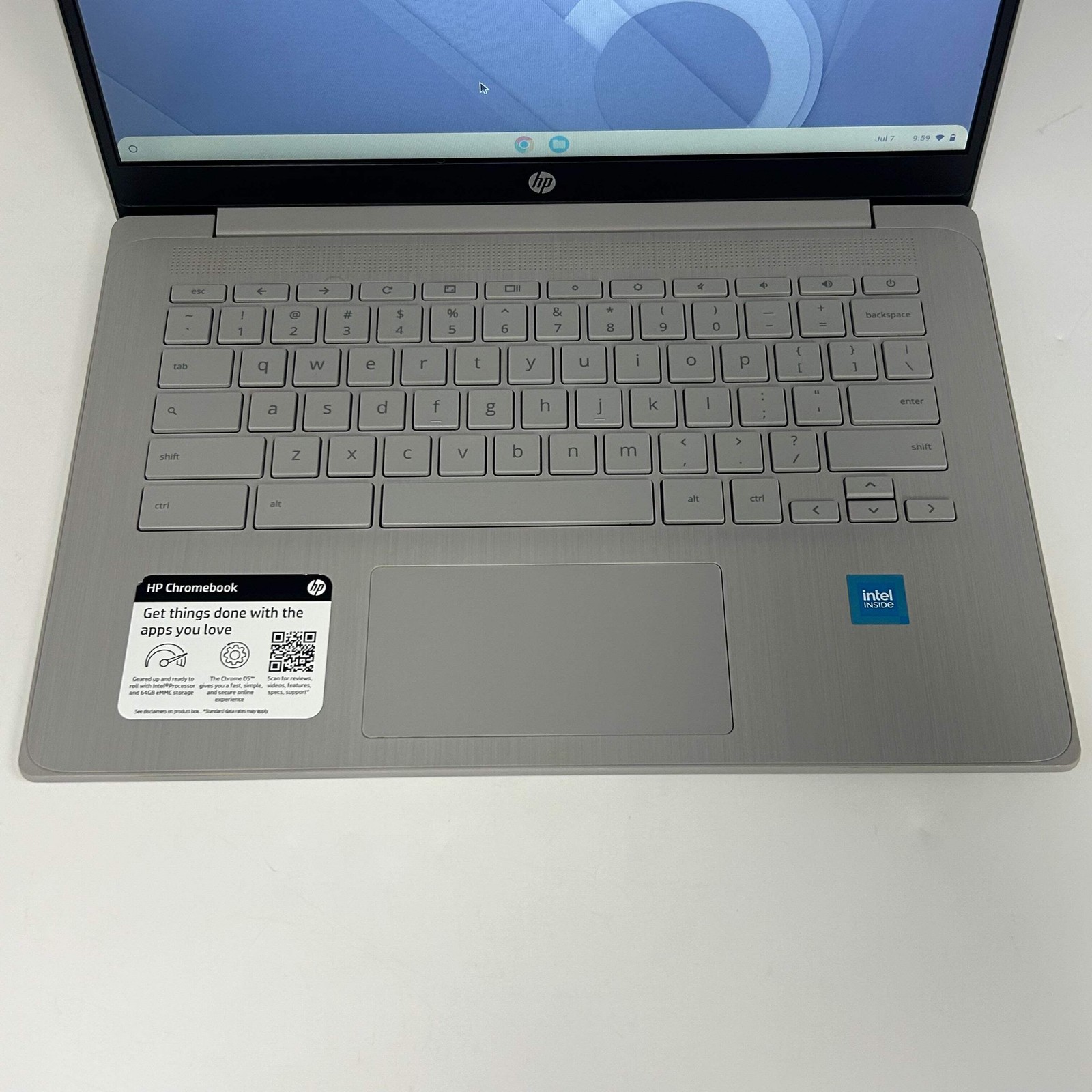 HP 14a-ne0013dx 14″ Laptop Intel Celeron N4120, 4GB RAM, 2GB Gray