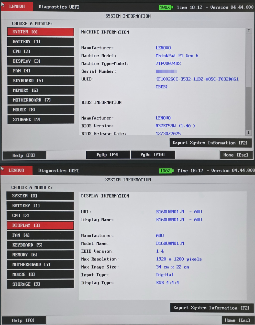 Lenovo ThinkPad P1 Gen 6 i7-13700H 16″ 1920×1200 16GB NVIDIA RTX A1000