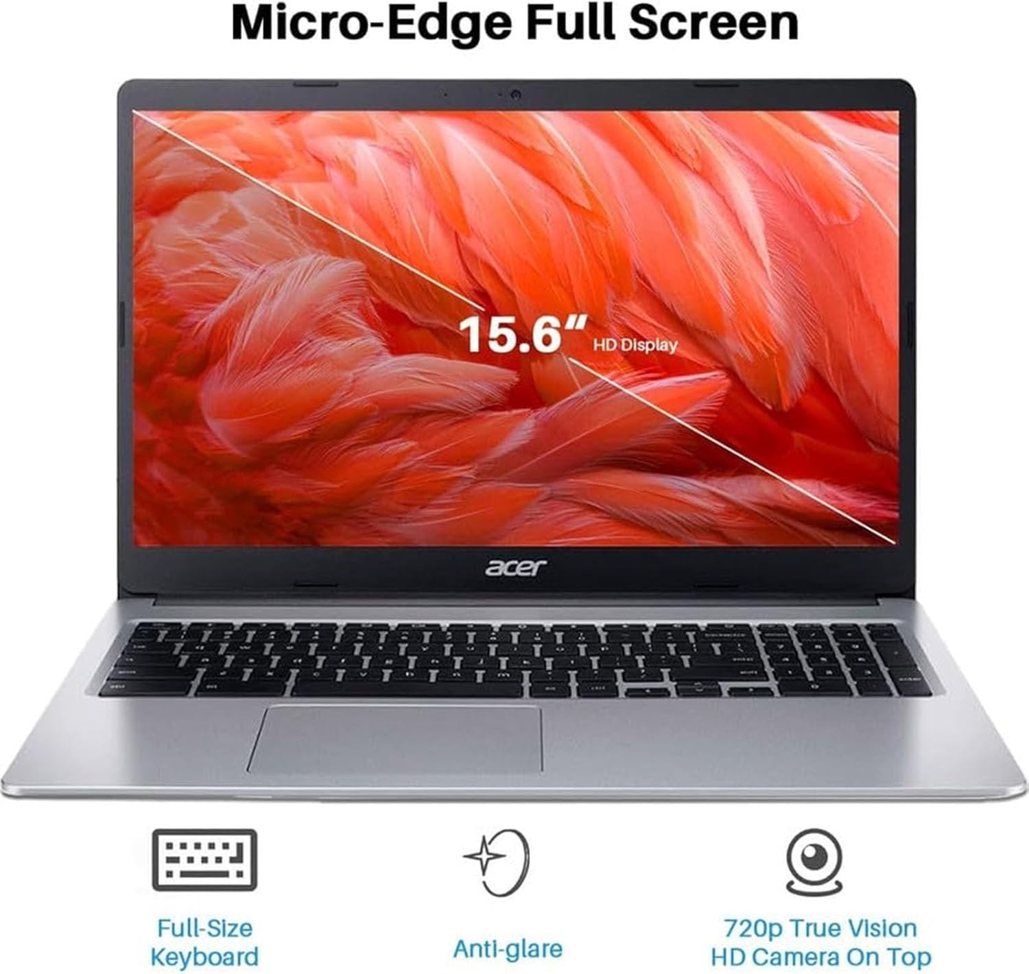 Acer Chromebook 315 15.6″ Business Laptop,Intel Celeron N4020,4GB RAM,192GB