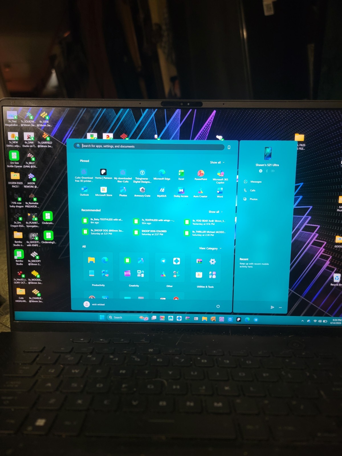 ASUS ROG Zephyrus M16 16″ i9-13900H 2.6GHz 16GB RAM 1TB SSD GeForce RTX 4070