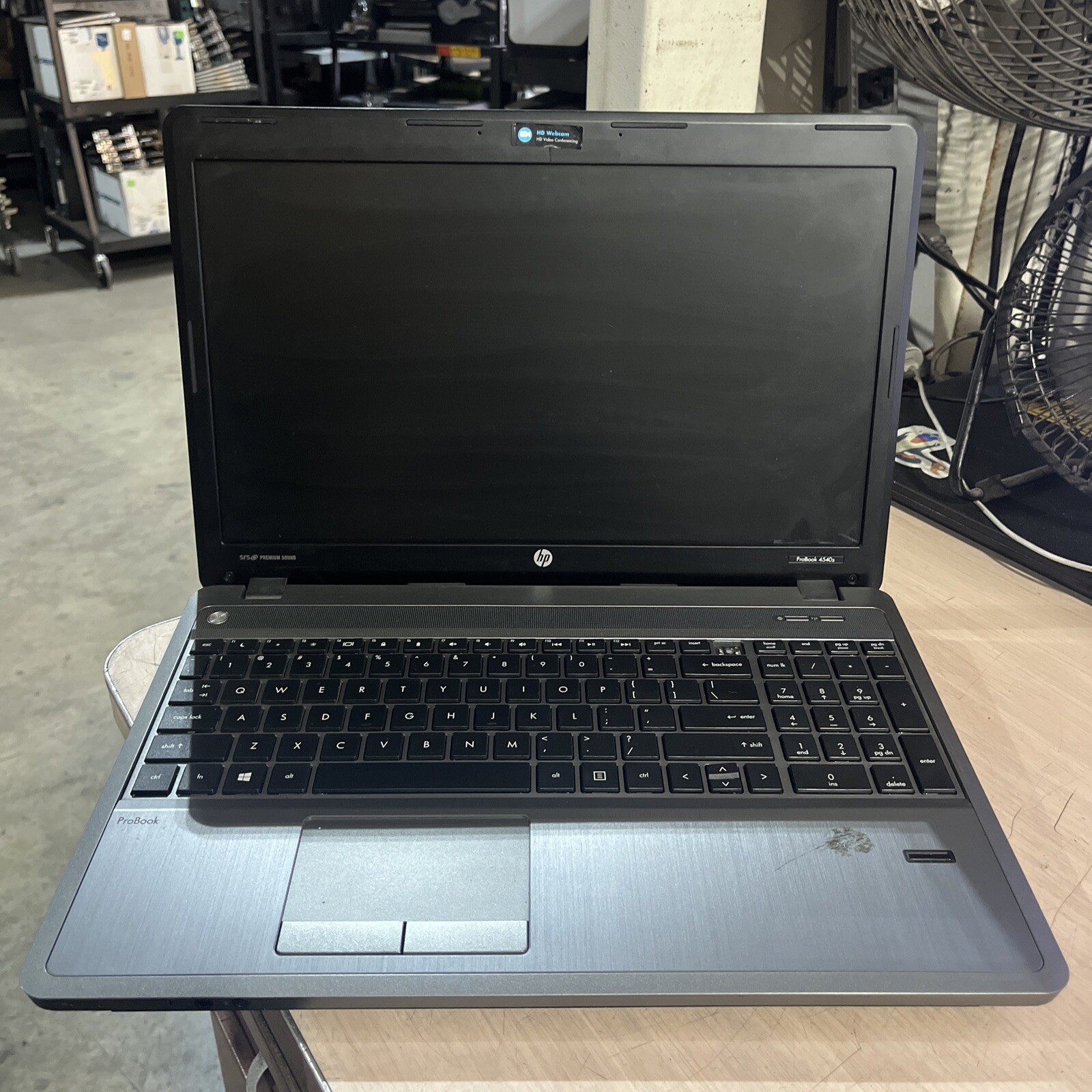 HP PROBOOK 4540S INTEL CORE I3-3110M 2.40GHZ 4GB RAM NO BATTERY NO HDD NO OS ,