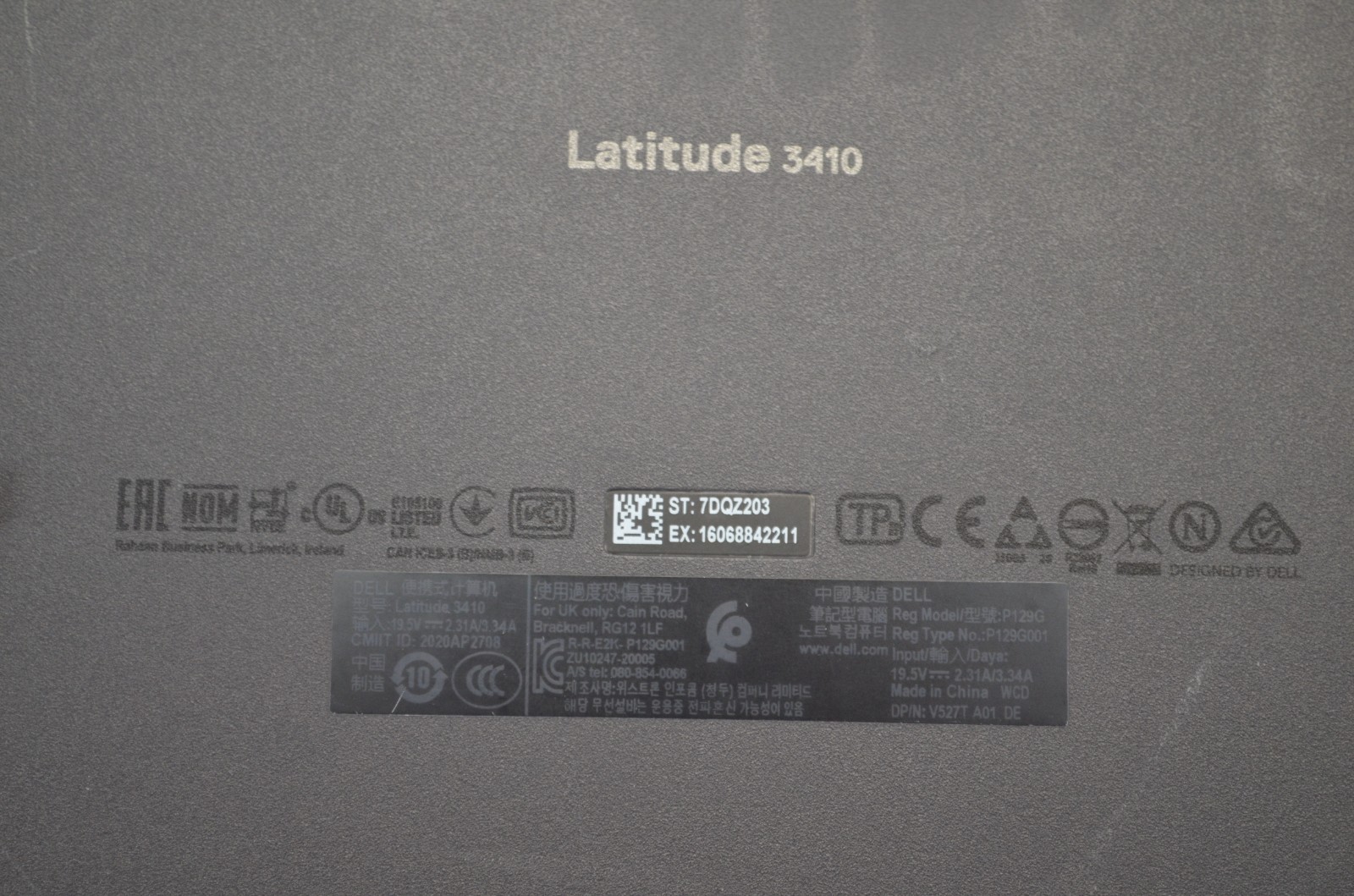 Dell Latitude 3410 14″ Laptop i5-10210U 16GB Ram 256GB NVMe Windows 11 Pro