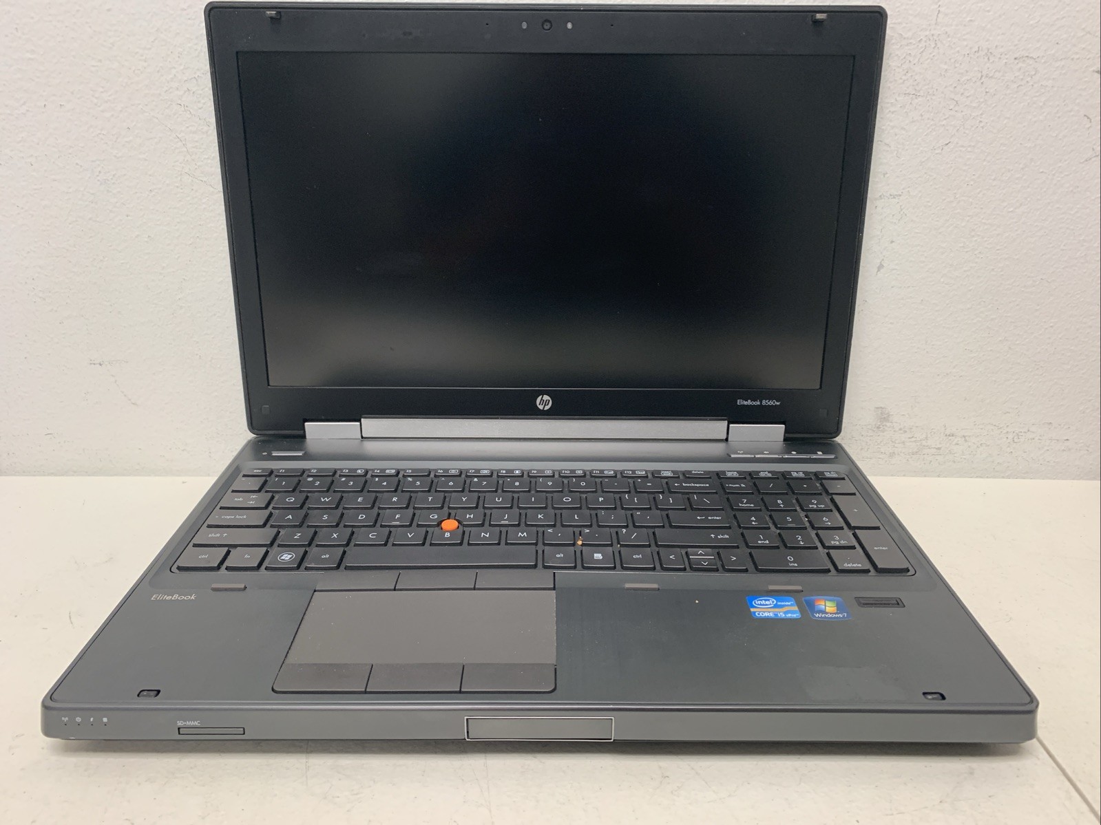 HP Elitebook 8560W i5-2540M – RAM 8GB Ram 256gb SSD Wind10 Pro Read Description