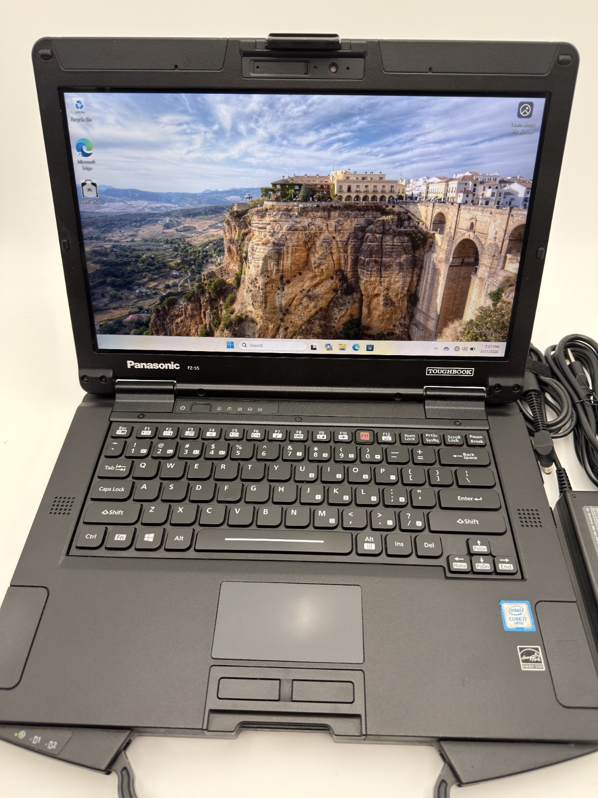 Panasonic Toughbook FZ-55 FHD Touch i7-8665U 16GB 1TB NVMe SSD Win11pro 4G/dGPS