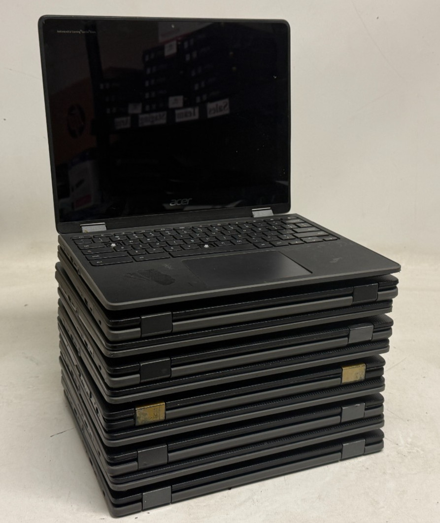 Acer Chromebook R851TN 12″ (N4120 – 4GB RAM – 32GB Storage) – Lot of 10