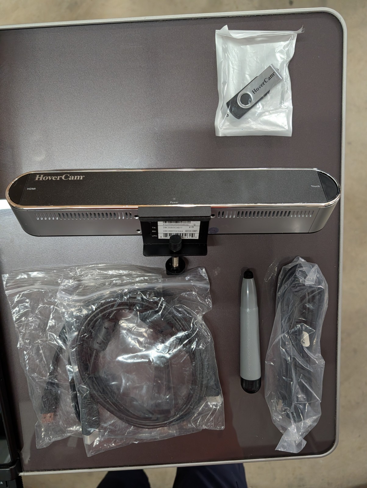 HoverCam Pilot X Wireless Digital Teaching Station Podium & 13.3 Tablet *READ*