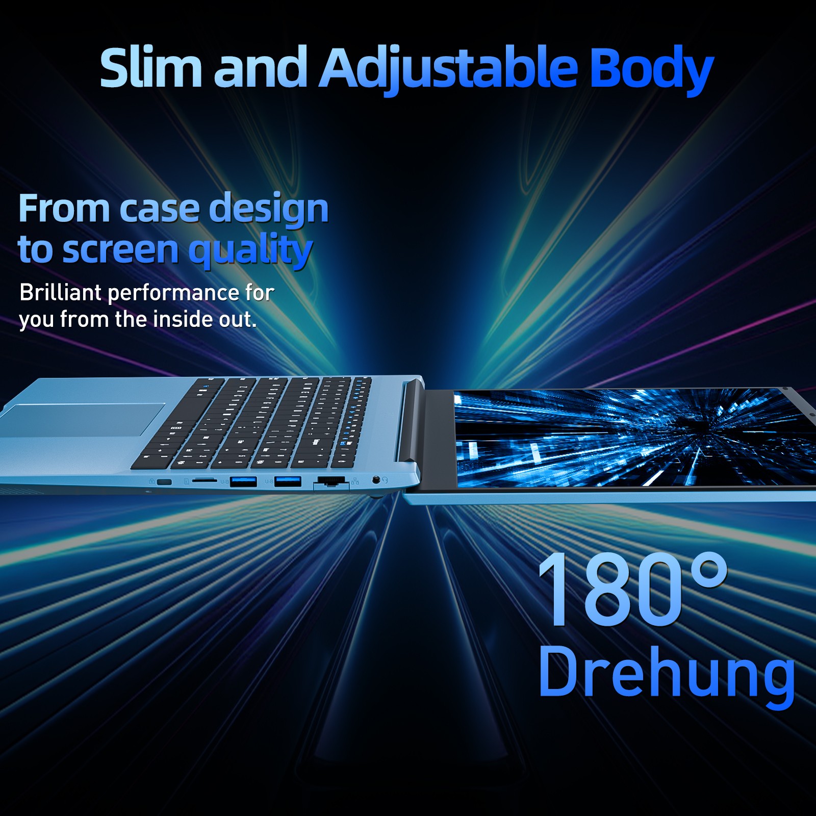 2026 SGIN Portable Laptop 15.6″ Intel Celeron 4GB RAM 128GB SSD Windows 11 HDMI
