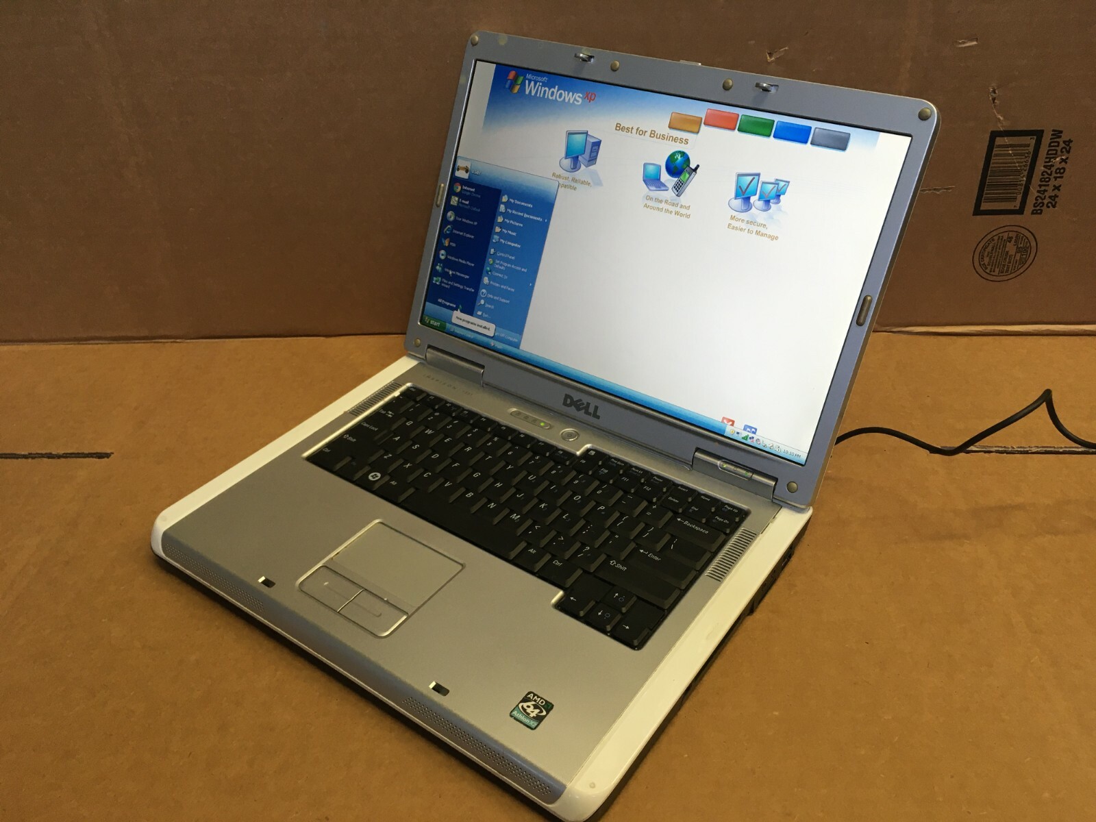 Dell Inspiron 1501 15.4″ Laptop AMD 64 X2 1GB 120GB DVDRW WIFI ATI RADEON 1150