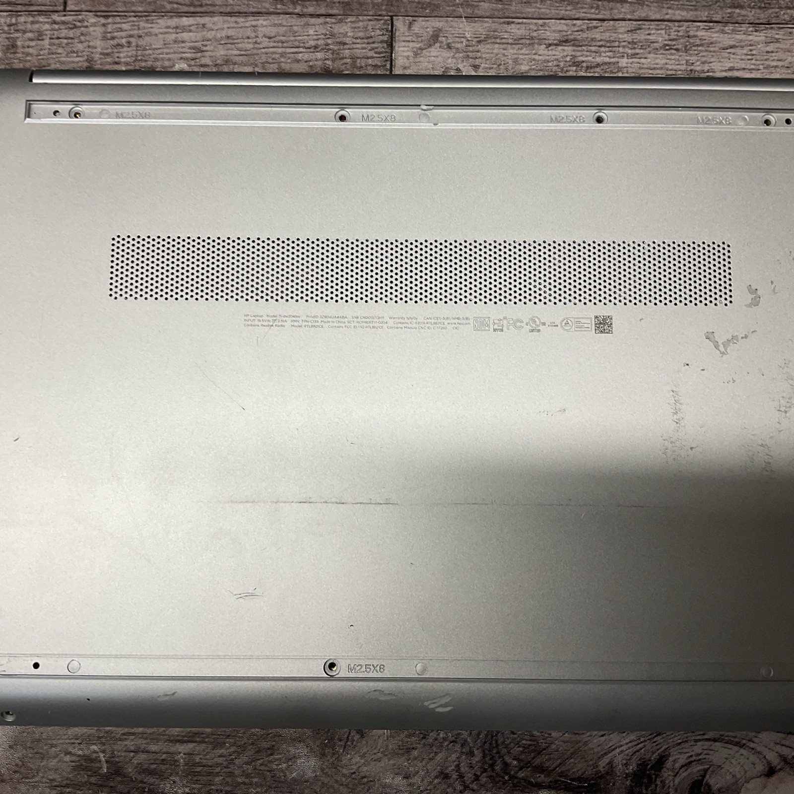 Lot of 3 HP Laptop 15 / i3 10th Gen / No RAM / Parts Repair / P15