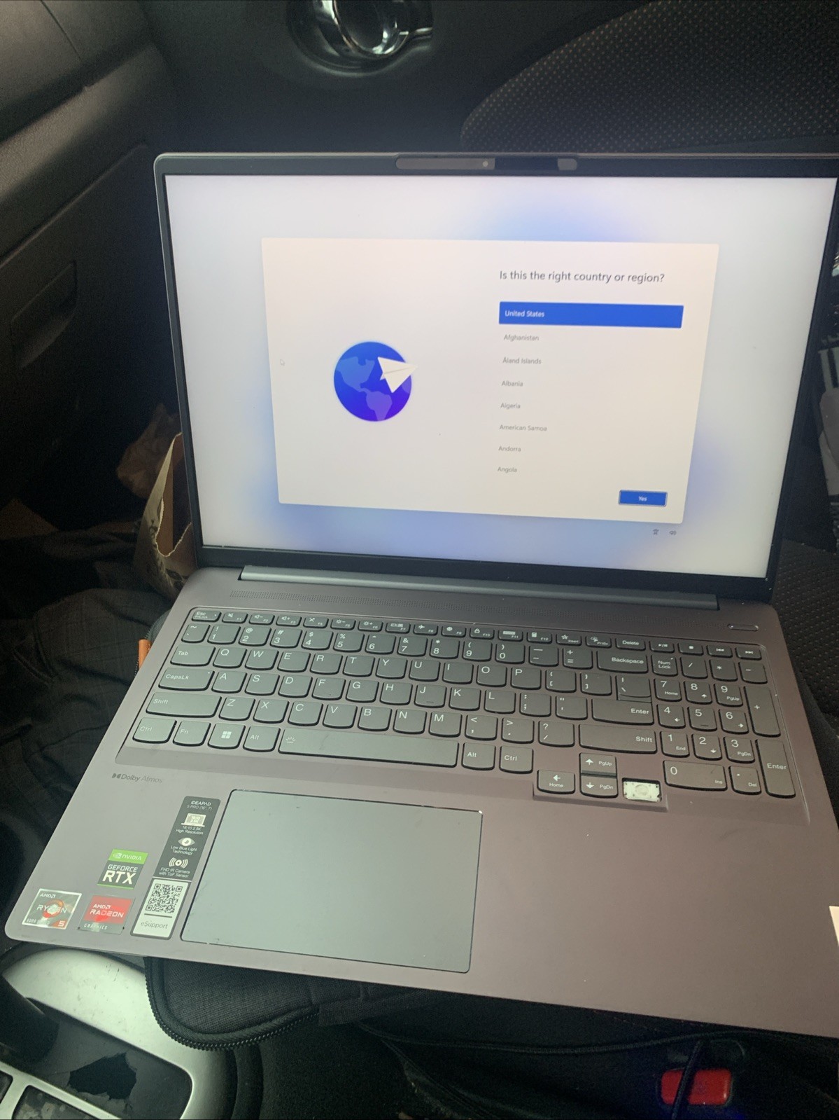 2022 Lenovo Ideapad 5 Pro 16ARH7 Creator Edition