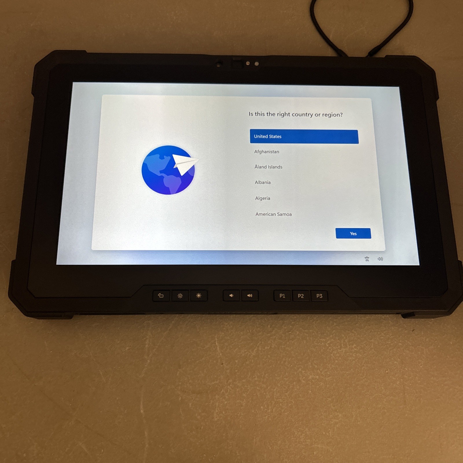 DELL Latitude 7220 Rugged Extreme Tablet Window 11