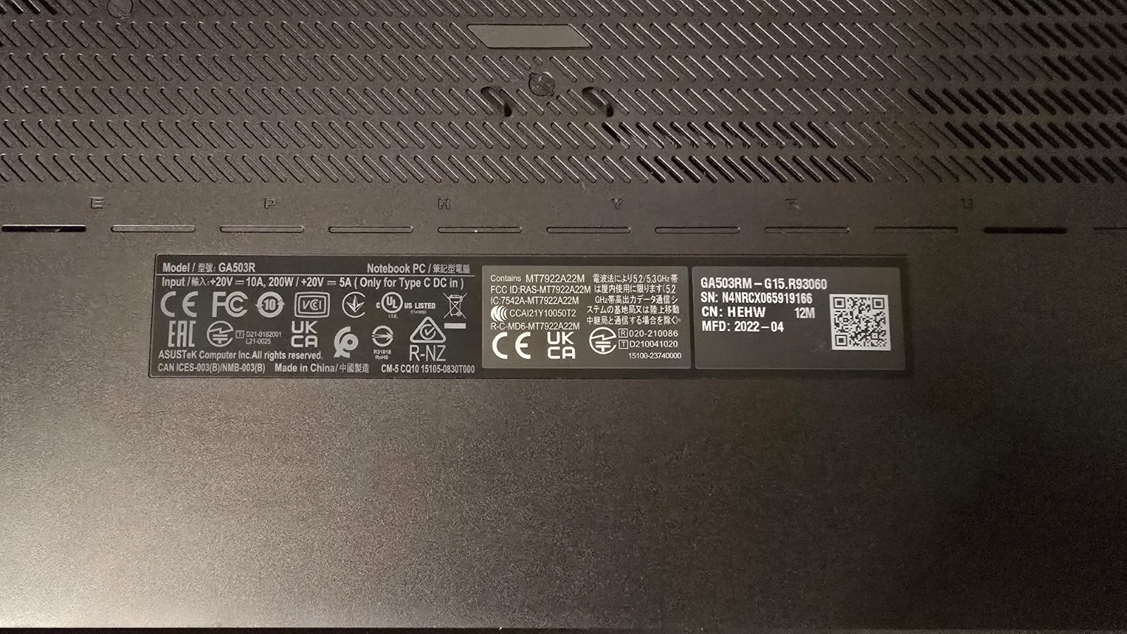 ASUS Zephyrus G15 Gaming Laptop Ryzen 9 RTX 3060 QHD | Llano V12 Cooler Bundle