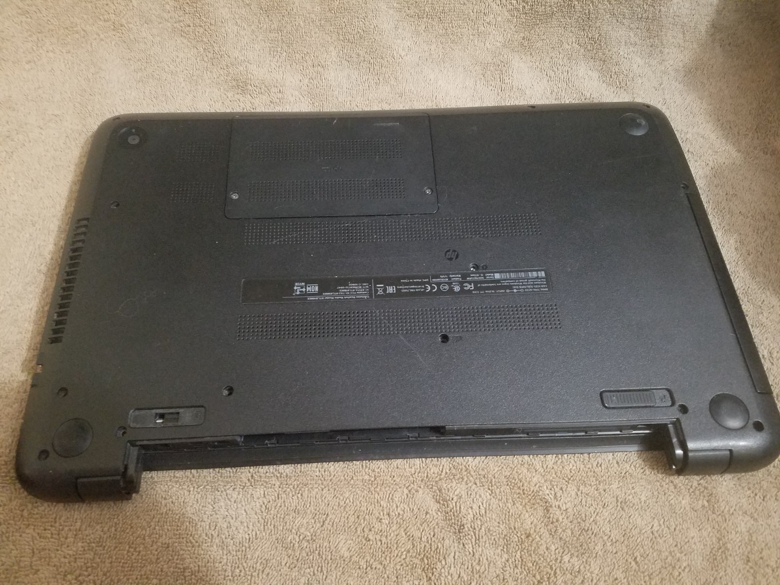 HP 15-f272wm 15.6 Laptop Intel Pentium N3540 8GB RAM 320GB HDD Windows 10
