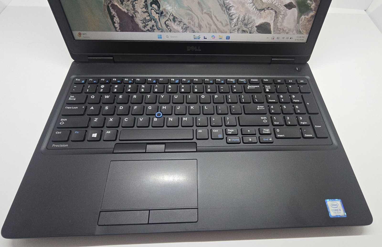 Dell Precision 3520 Laptop 15.6″ i5-7440HQ 8GB 256GB SSD Windows 11 Pro Charger