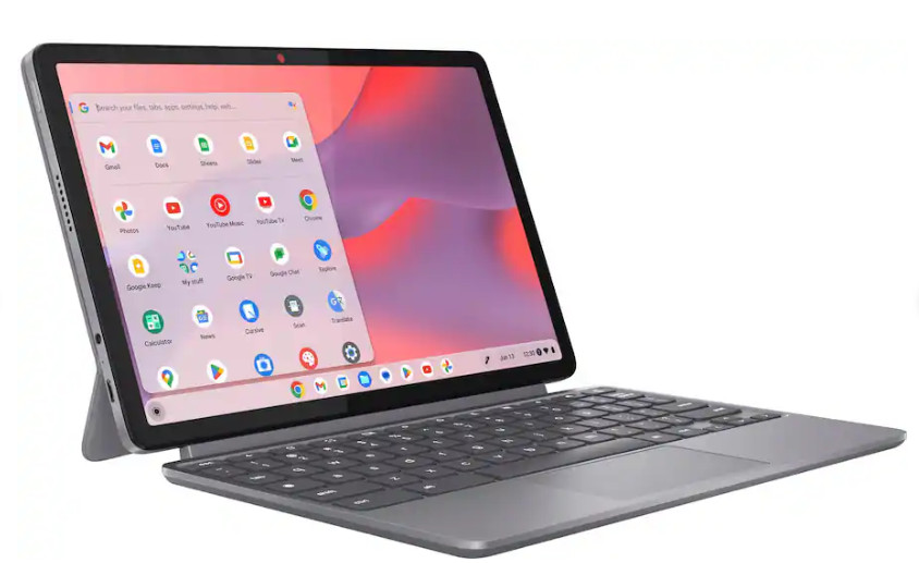 Lenovo – Duet 2-in-1 Chromebook 11″ 2K LCD Touchscreen Laptop- MediaTek Kompa…