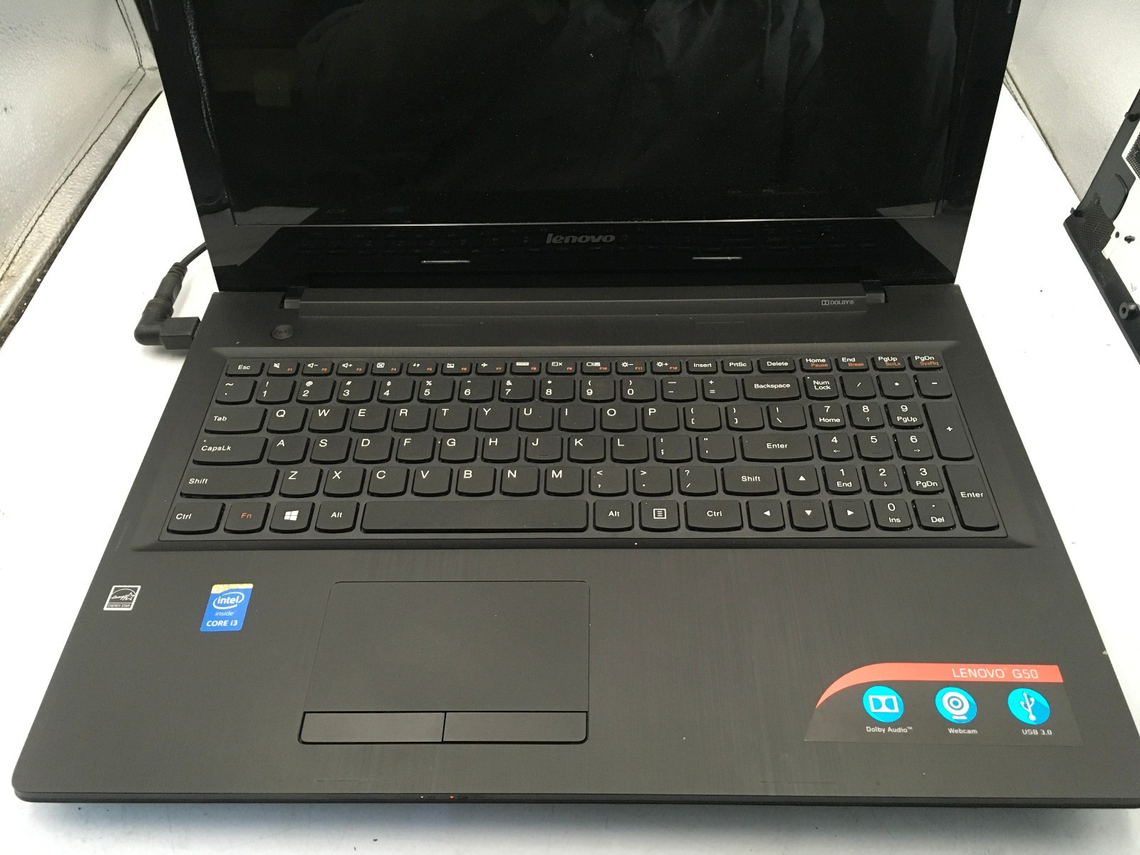 LENOVO G50 80L0 – FOR PARTS/NO BOOT – INTEL I3 4030U – NO RAM – READ DESCRIP -BB
