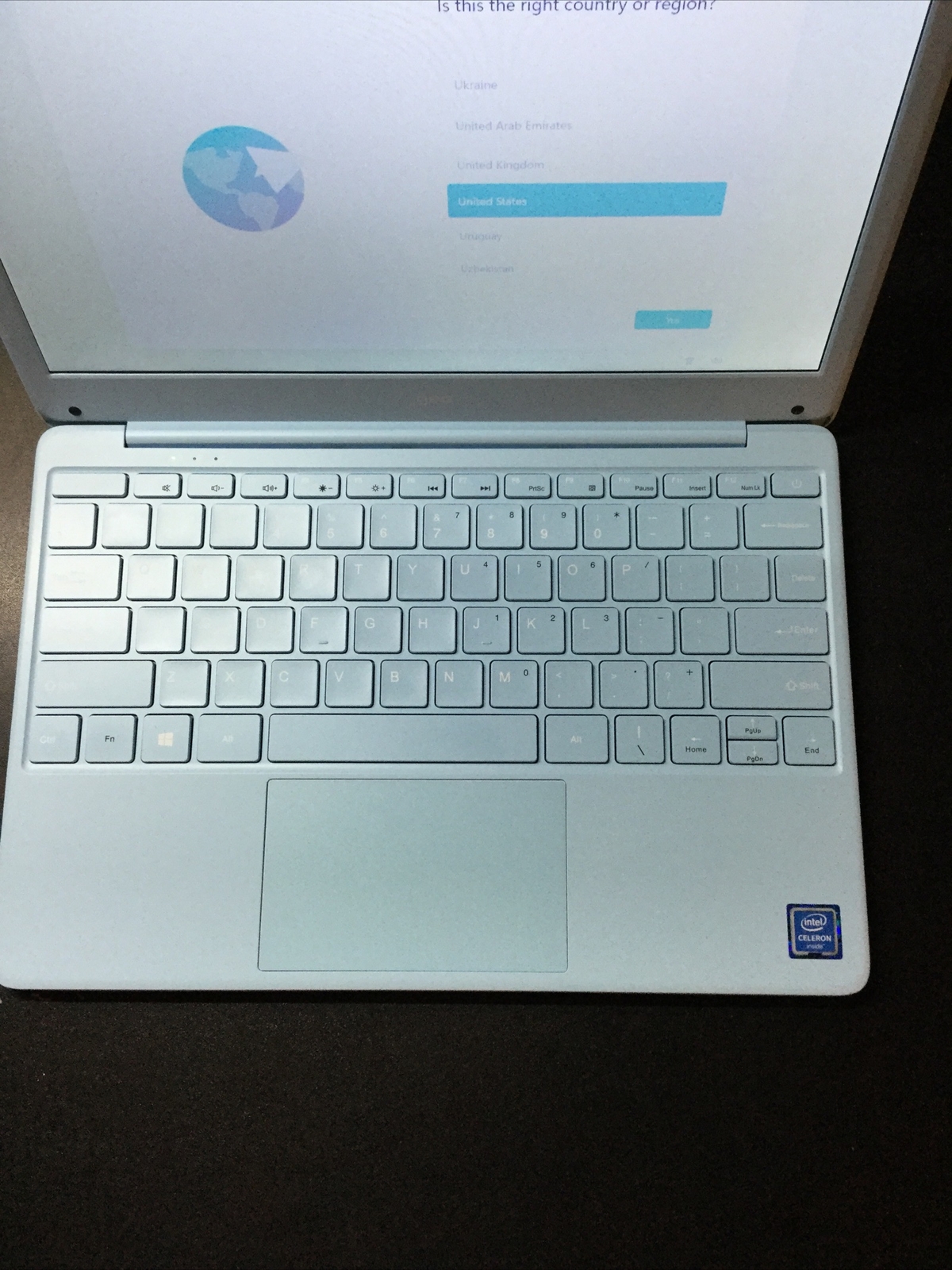 GeoBook 120 12.5” HD Intel Celeb on Dual Core 4GB RAM 64GB SSD Windows 11