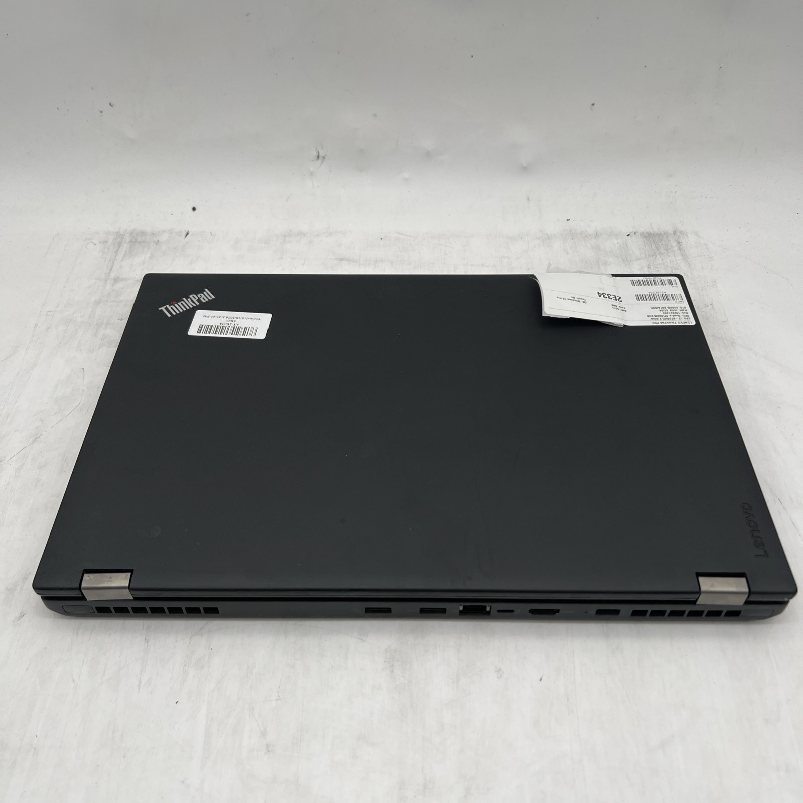 LENOVO ThinkPad P50 i7 6700HQ 2.6GHz 16GB RAM 500GB SATA/SSD Win10P