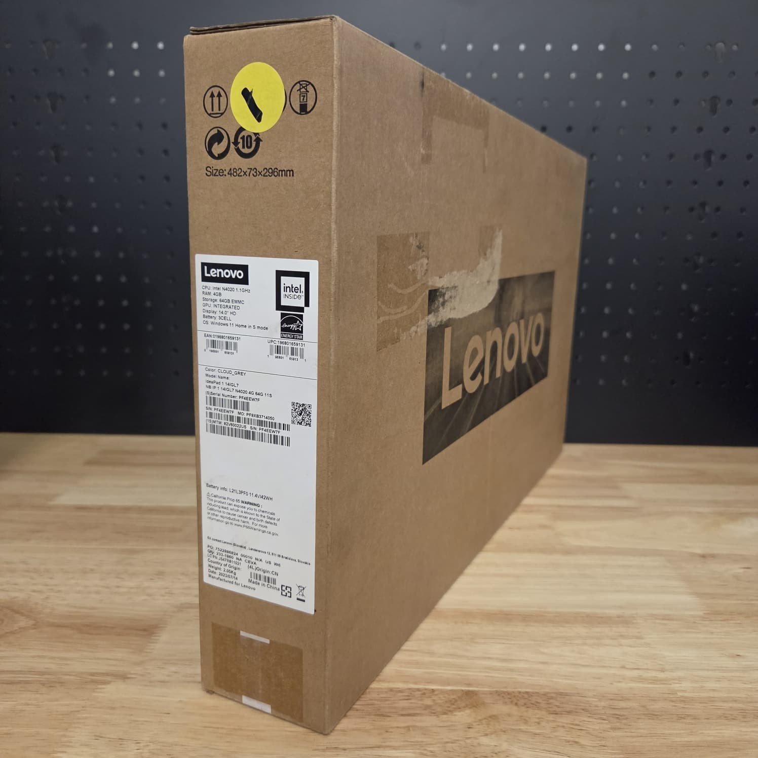 Lenovo IdeaPad 1 14IGL7 N4020