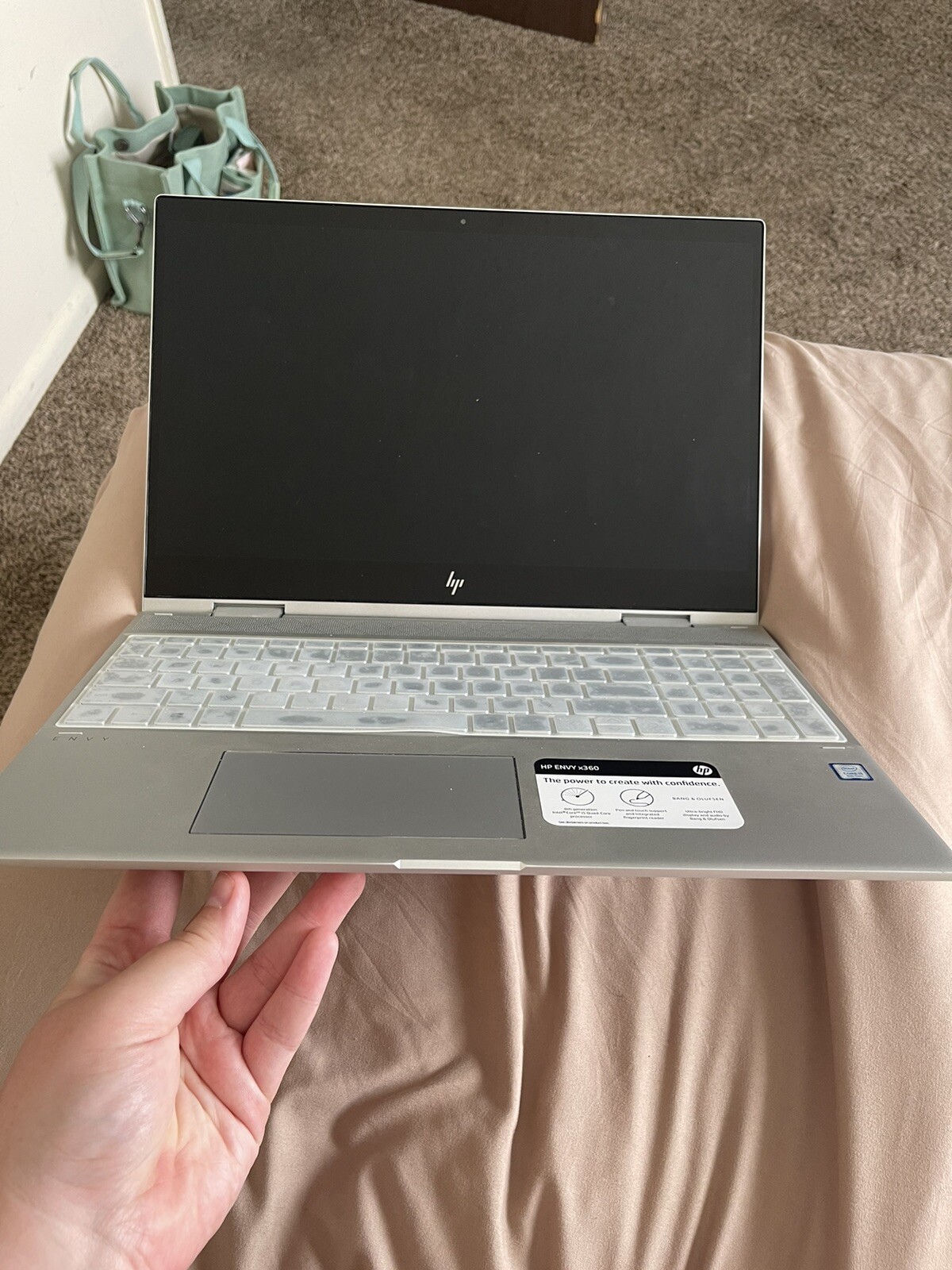 HP ENVY x360 (256GB SSD, Intel Core i5-12th, 4.40 Ghz, 8GB) Laptop – Natural…
