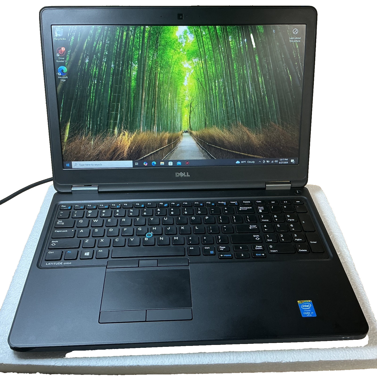 Dell latitude E5550 laptop core i7-5600U 2.60GHz 8GB Ram Windows 10 Pro