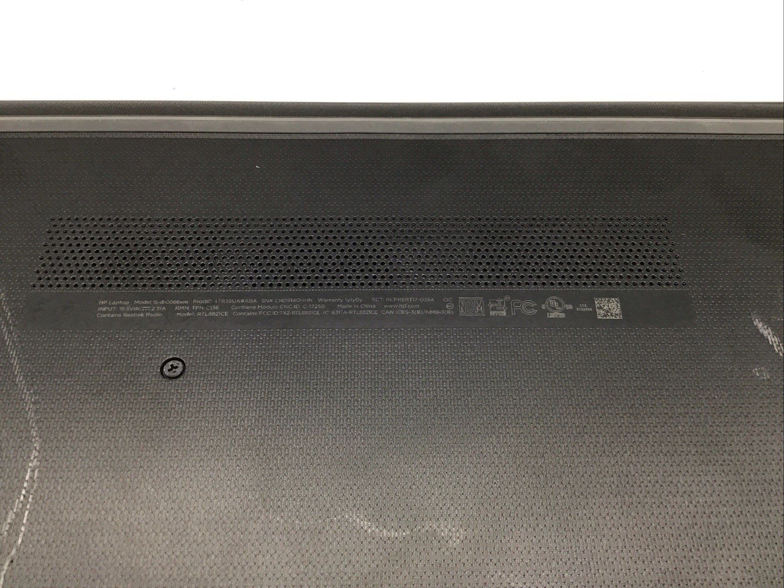 HP db0066wm 15.6″ Laptop Ryzen 3 2200U 4GB RAM 1TB HDD Windows 11 Pro Used READ
