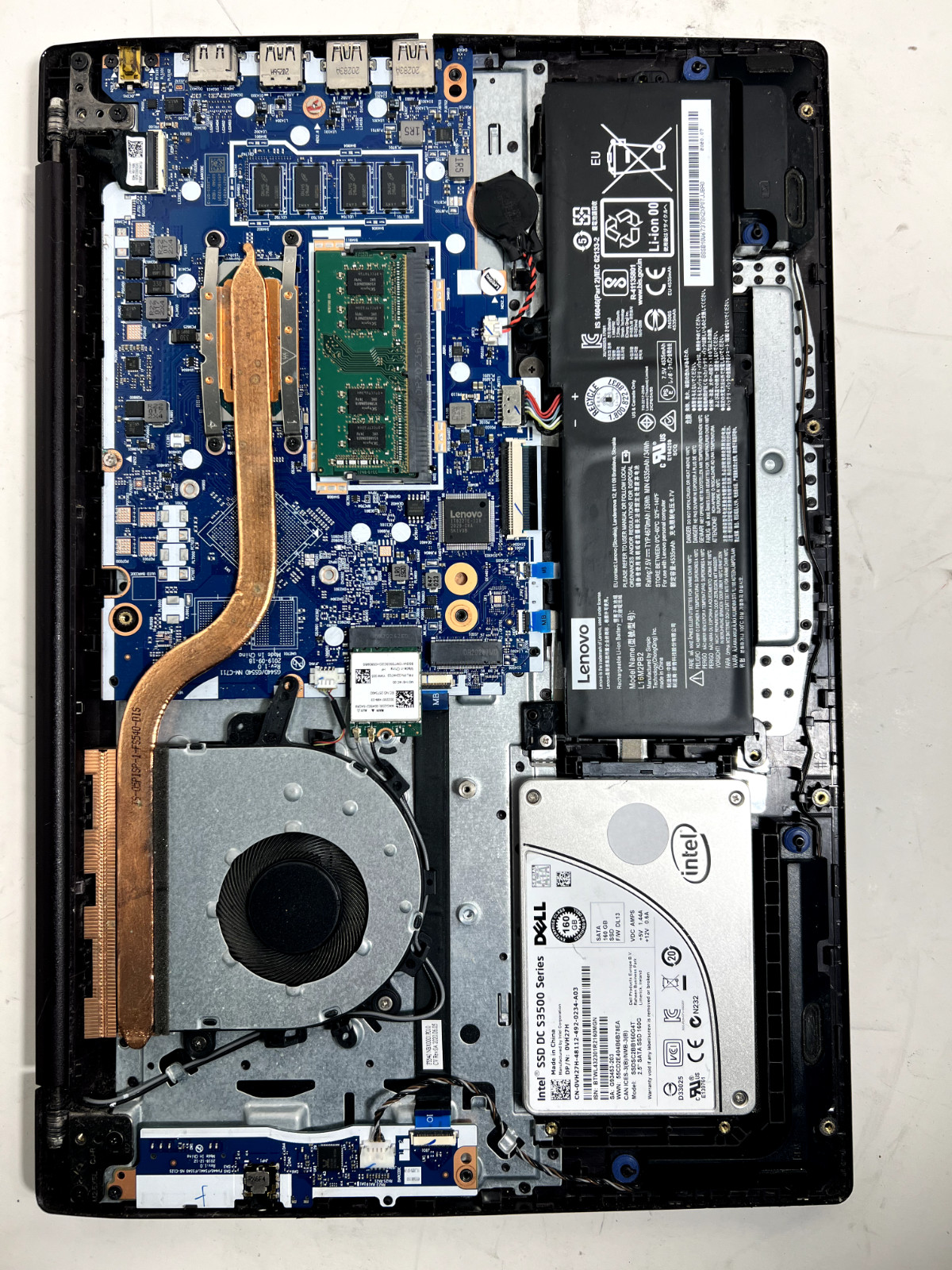 Lenovo IdeaPad S145-15IIL i3-1005G1 1.2GHz 12 GB Ram 160 GB SSD Windows 11 *READ