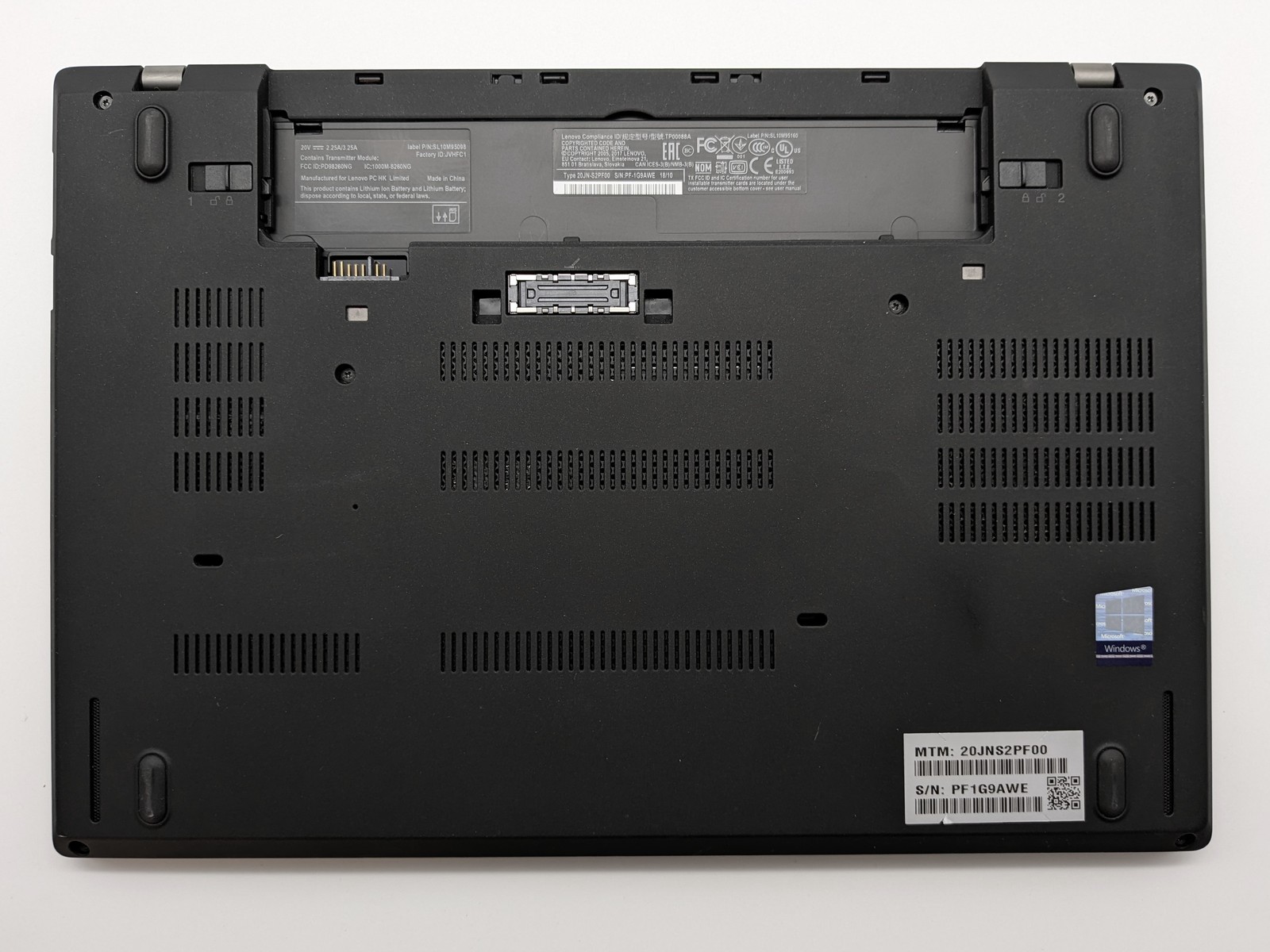 Lenovo ThinkPad T470 14″ FHD I5-6300U 256GB SSD 8GB W10P Backlit Webcam *READ*