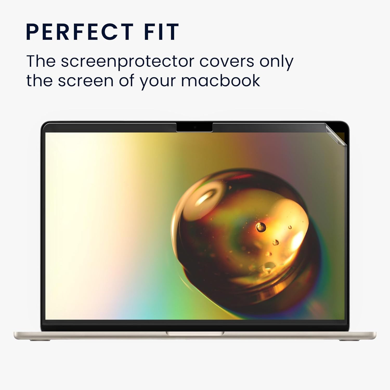 Screen Protector for Apple Macbook Air 13.6 M3 2024 A3113 / M2 A2681 Inch Matte
