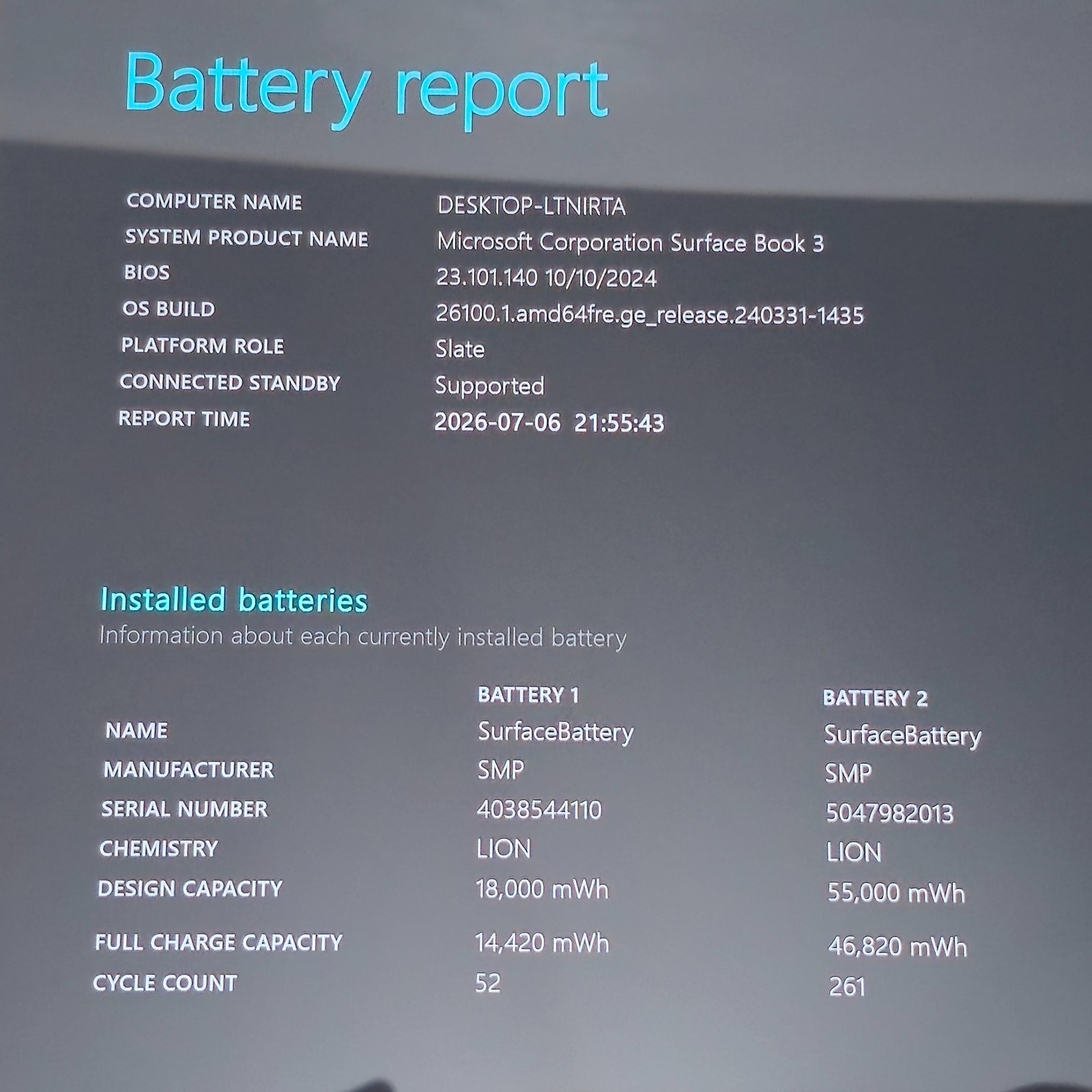 Surface Book 3 13.5″ (1900) Core i7-1065G7, 32GB RAM 512 GB SSD Nvidia GTX 1650
