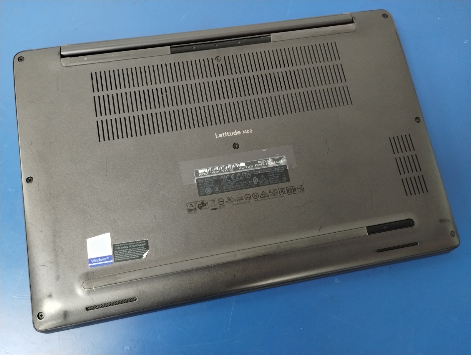 Latitude 7400, 14 Inch Screen, i7-8650U 1.90 GHz, Intel(R) UHD Graphics 620
