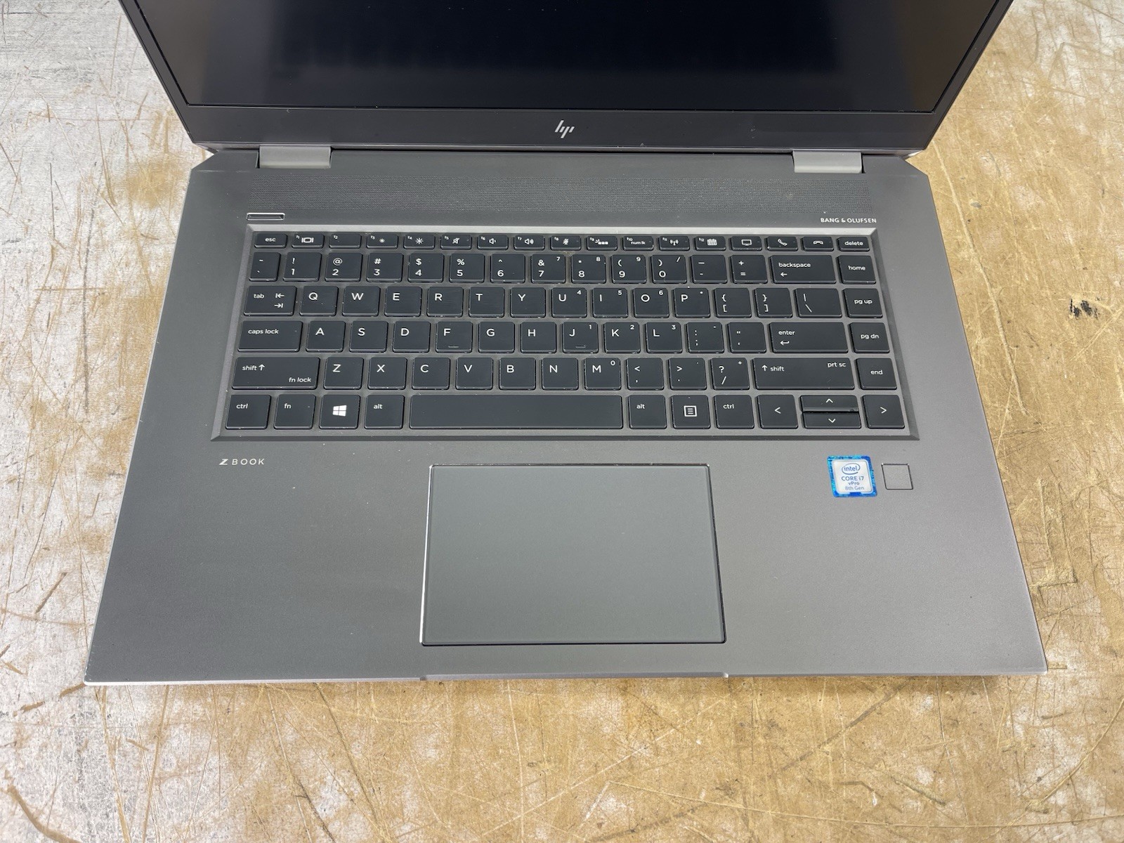 HP ZBOOK STUDIO G5 i7-8850H @ 2.60GHz, 16GB RAM, NO HDD/OS – (FOR PARTS)