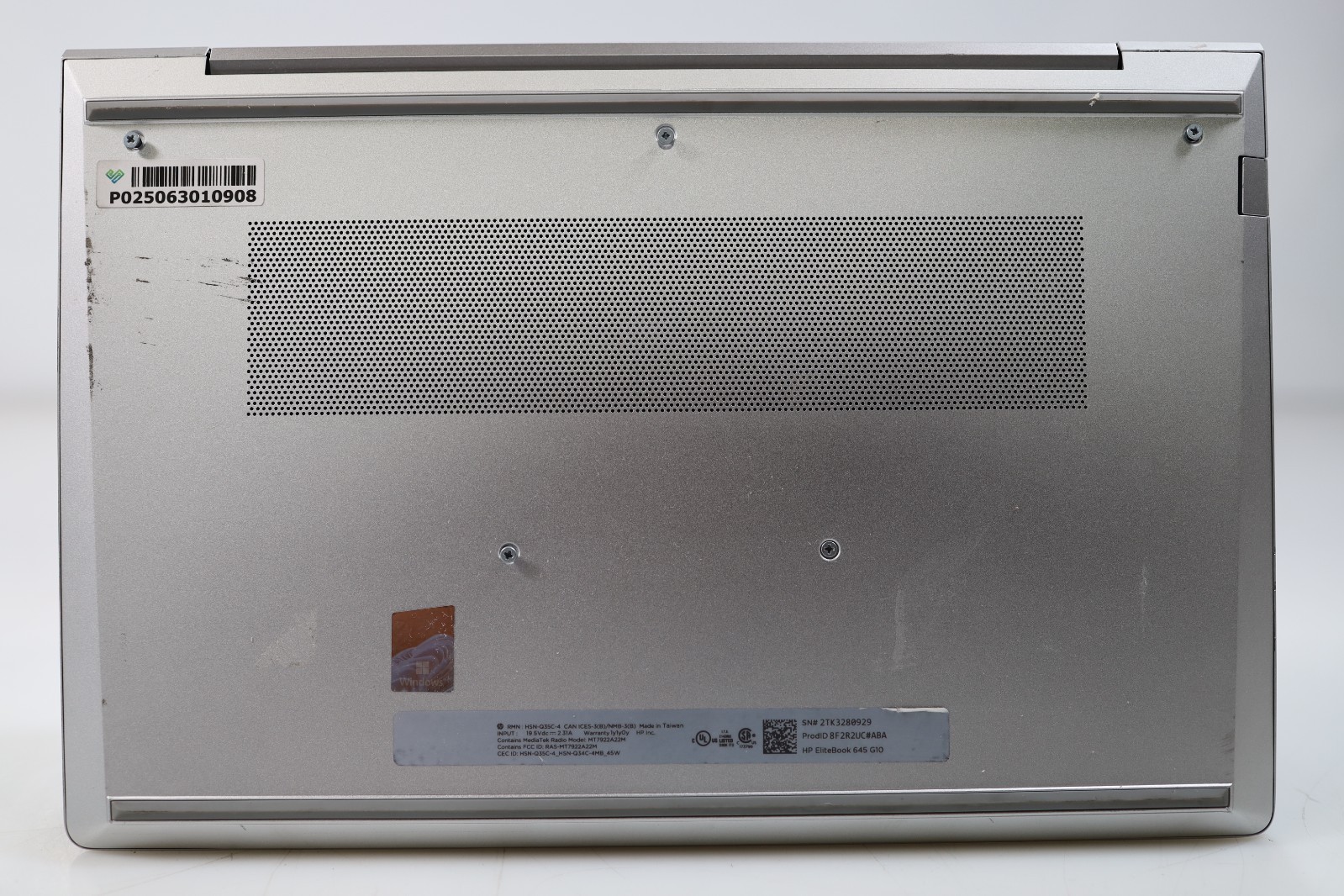 HP EliteBook 645 G10 14″ Ryzen 5 7530U 8GB AMD Barcelo No HD BATT COA OS
