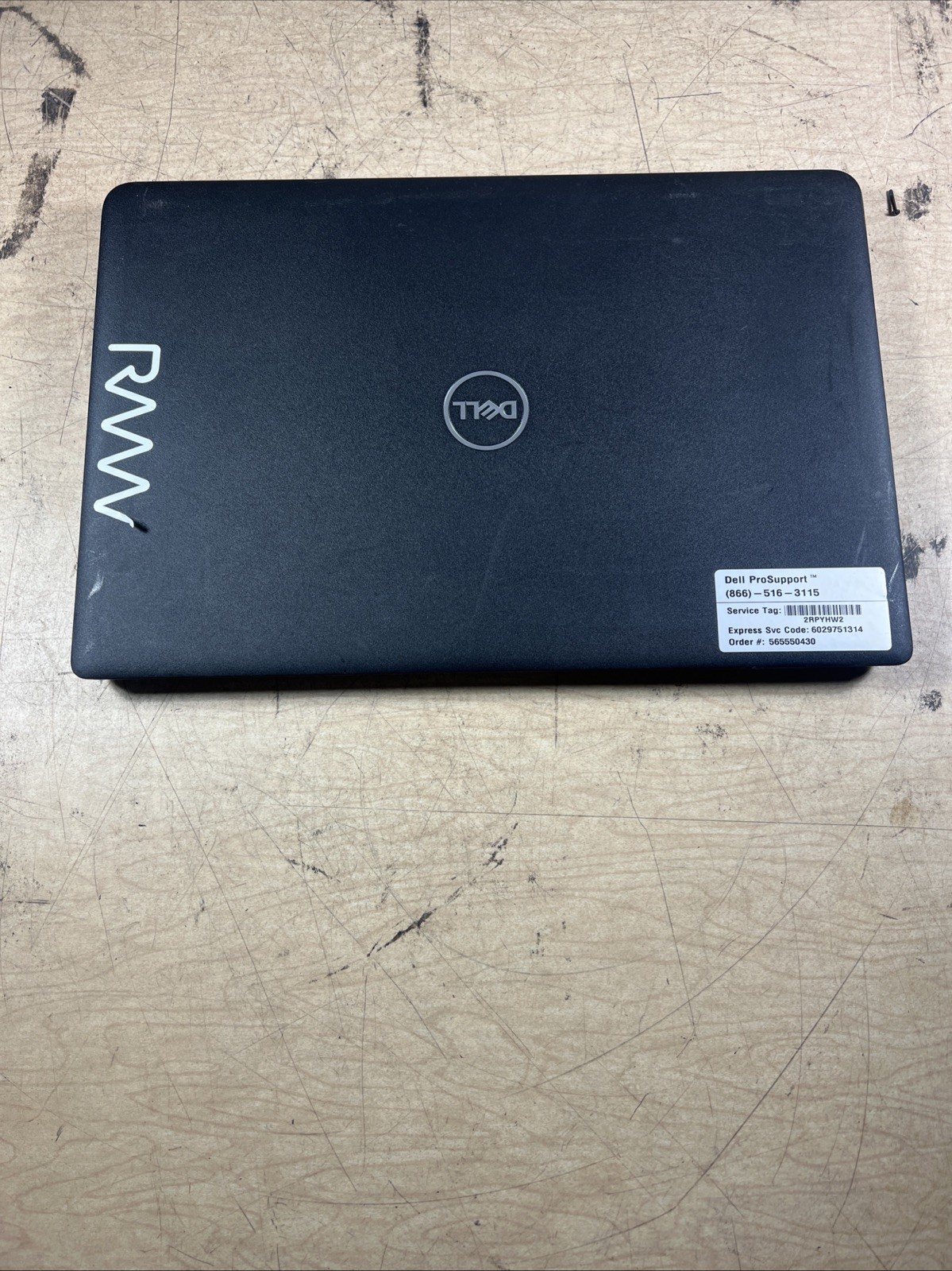 DELL LATITUDE 3500 INTEL CORE I7-8565U 8GB RAM **NO HD/ NO CADDIE/ NO OS